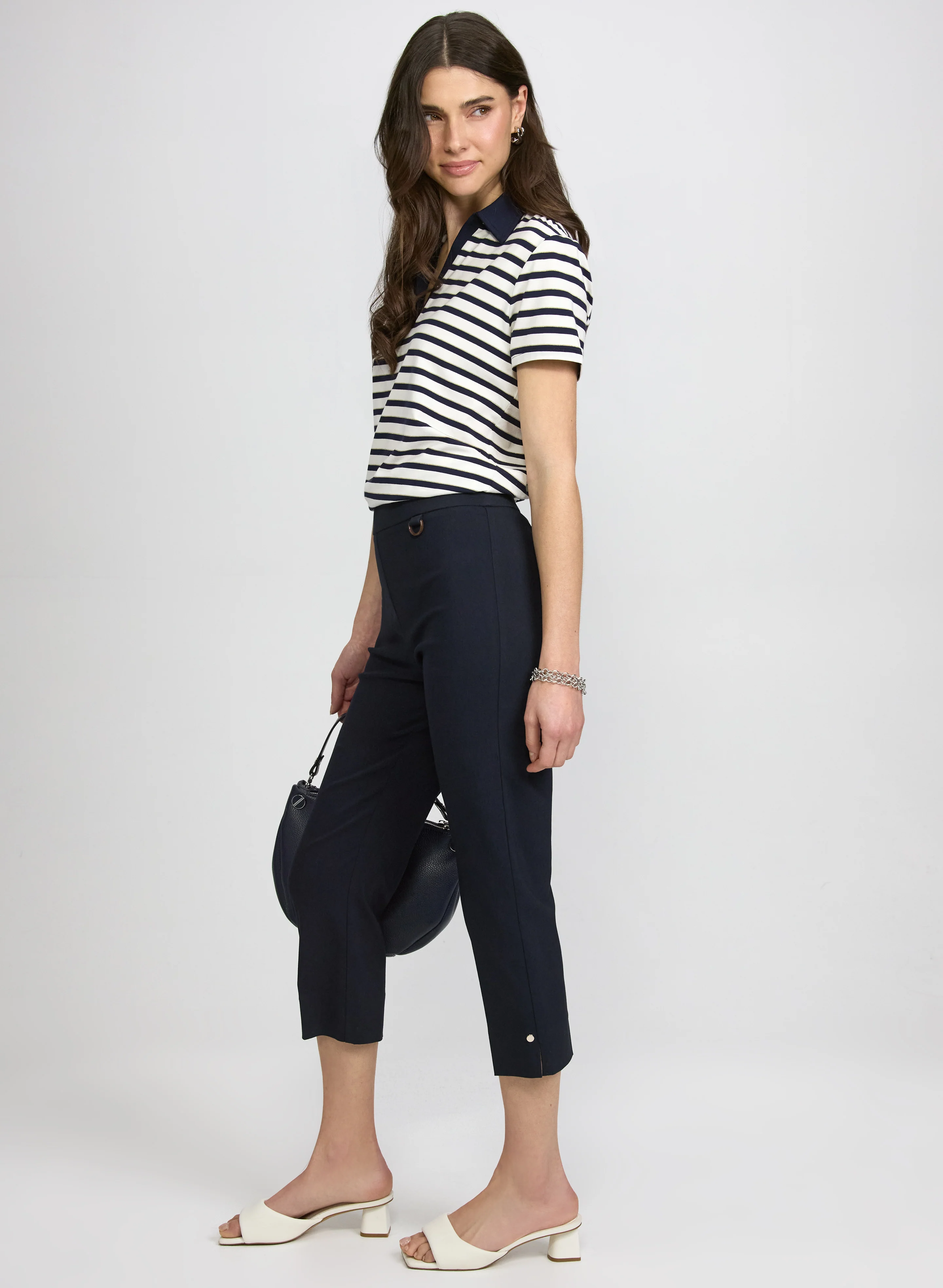 Pull-On Bengaline Capris - Image 5
