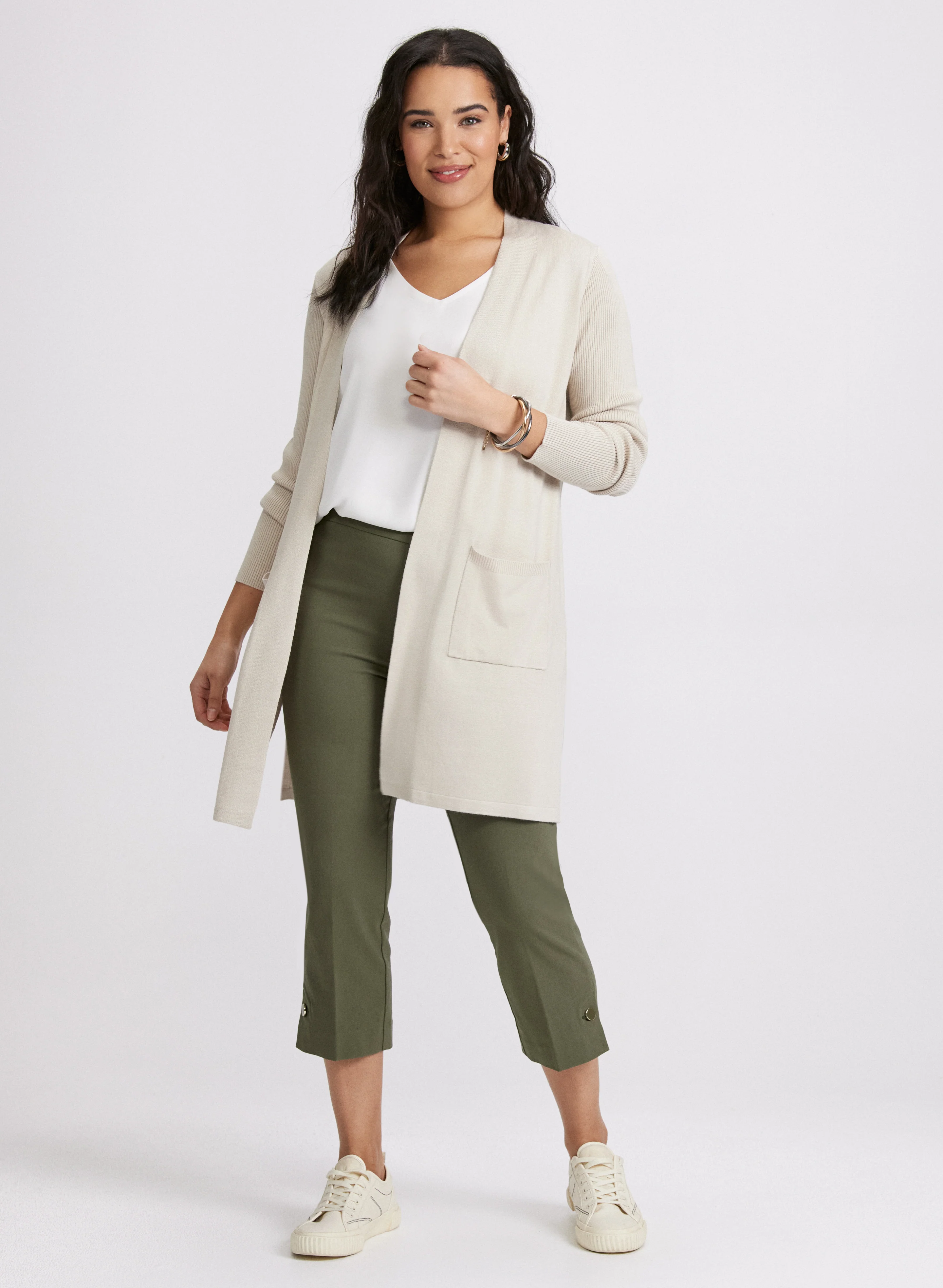 Pull-On Bengaline Capris - Image 5