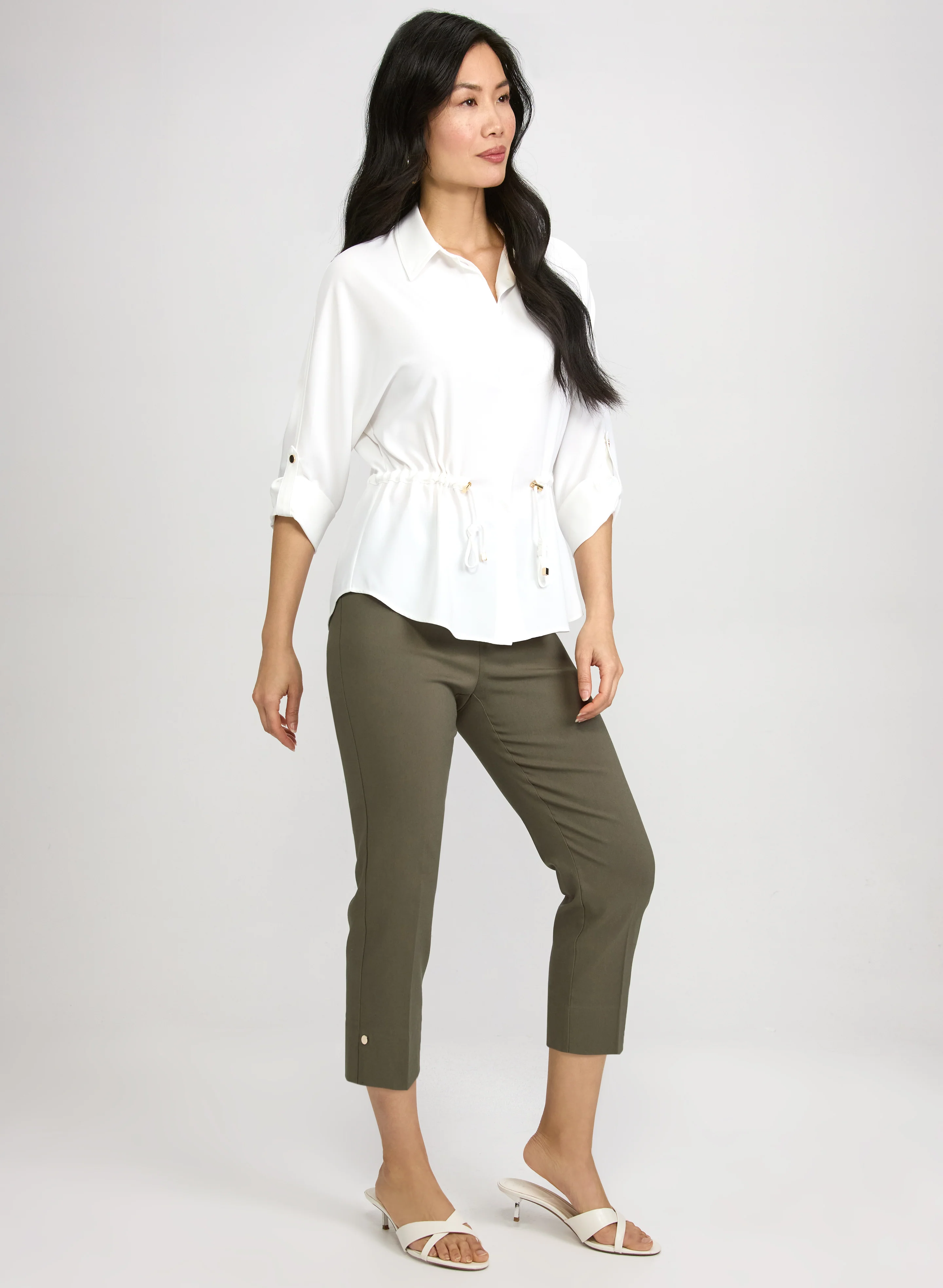Pull-On Bengaline Capris - Image 5
