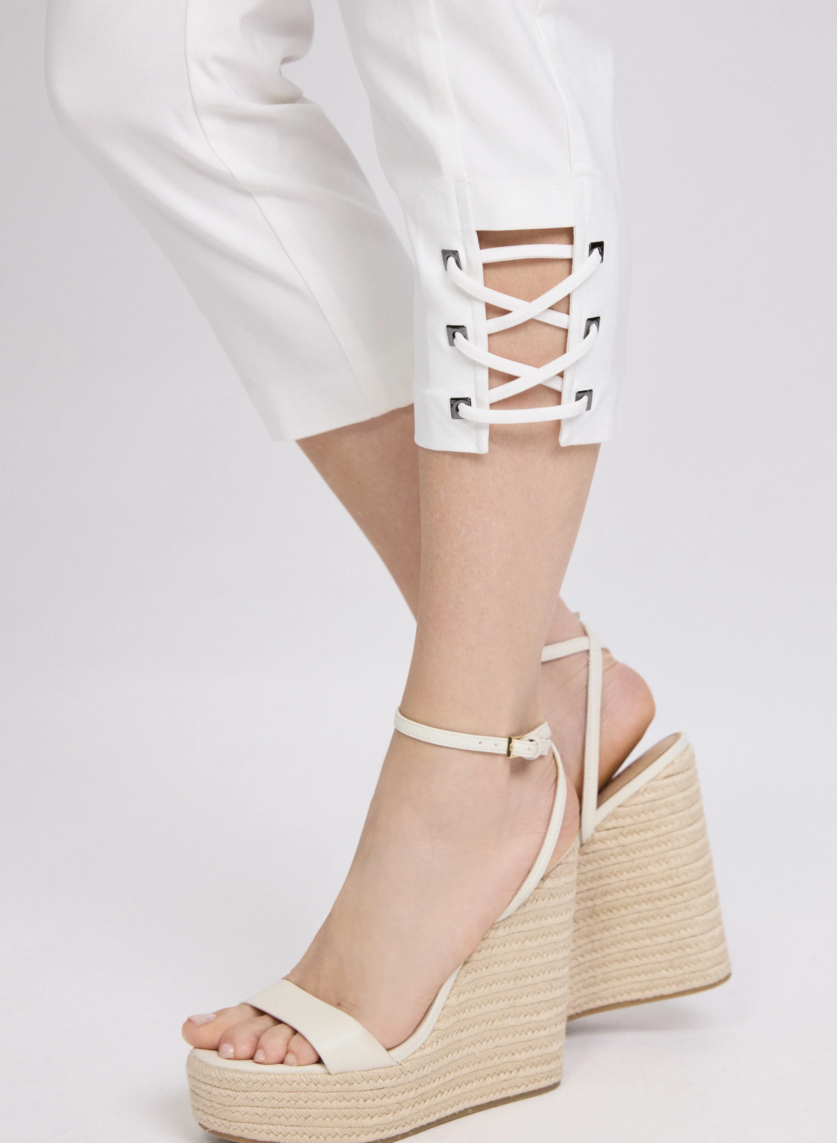 Pull-On Bengaline Capris - Image 5