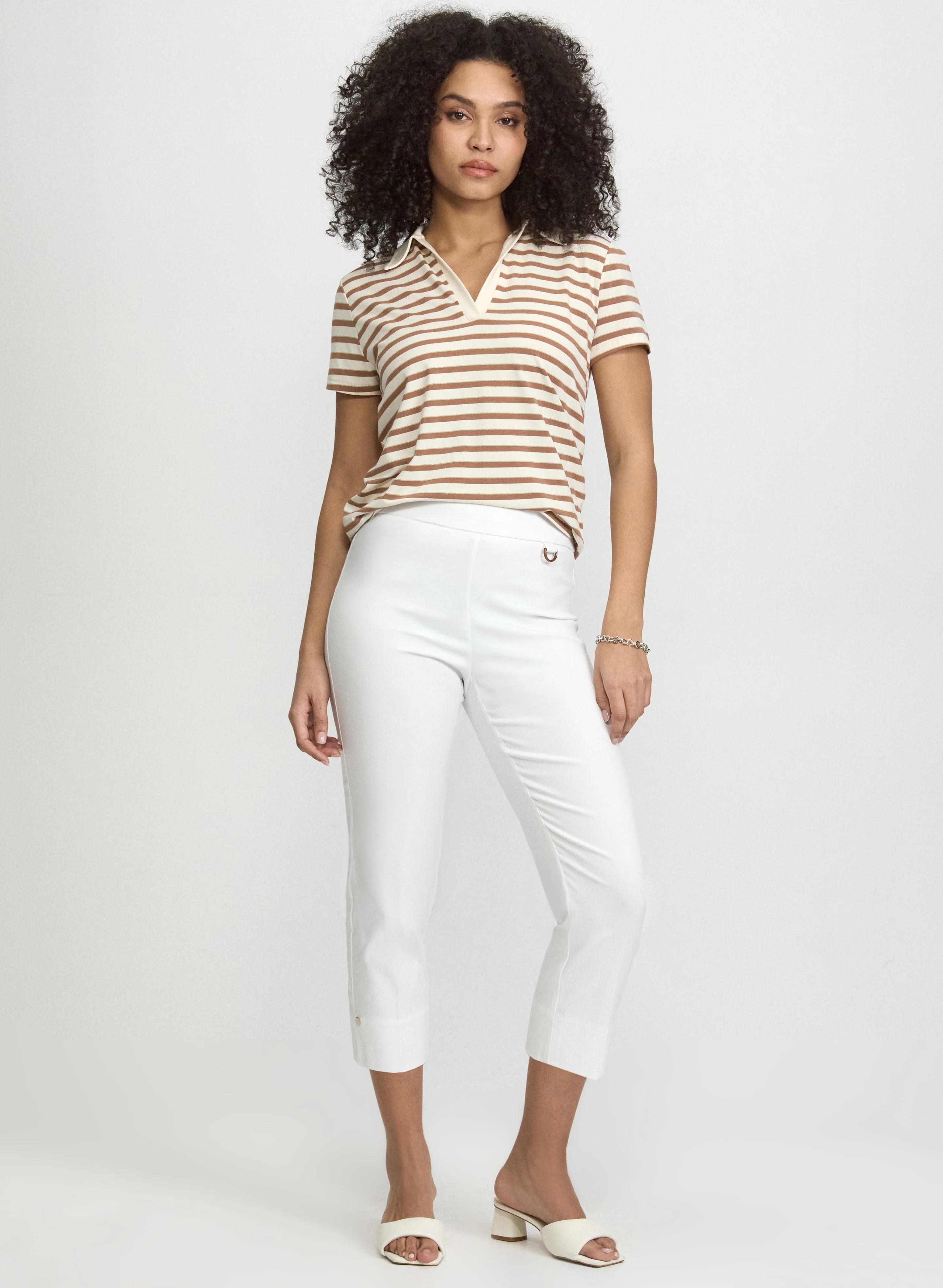 Pull-On Bengaline Capris - Image 3