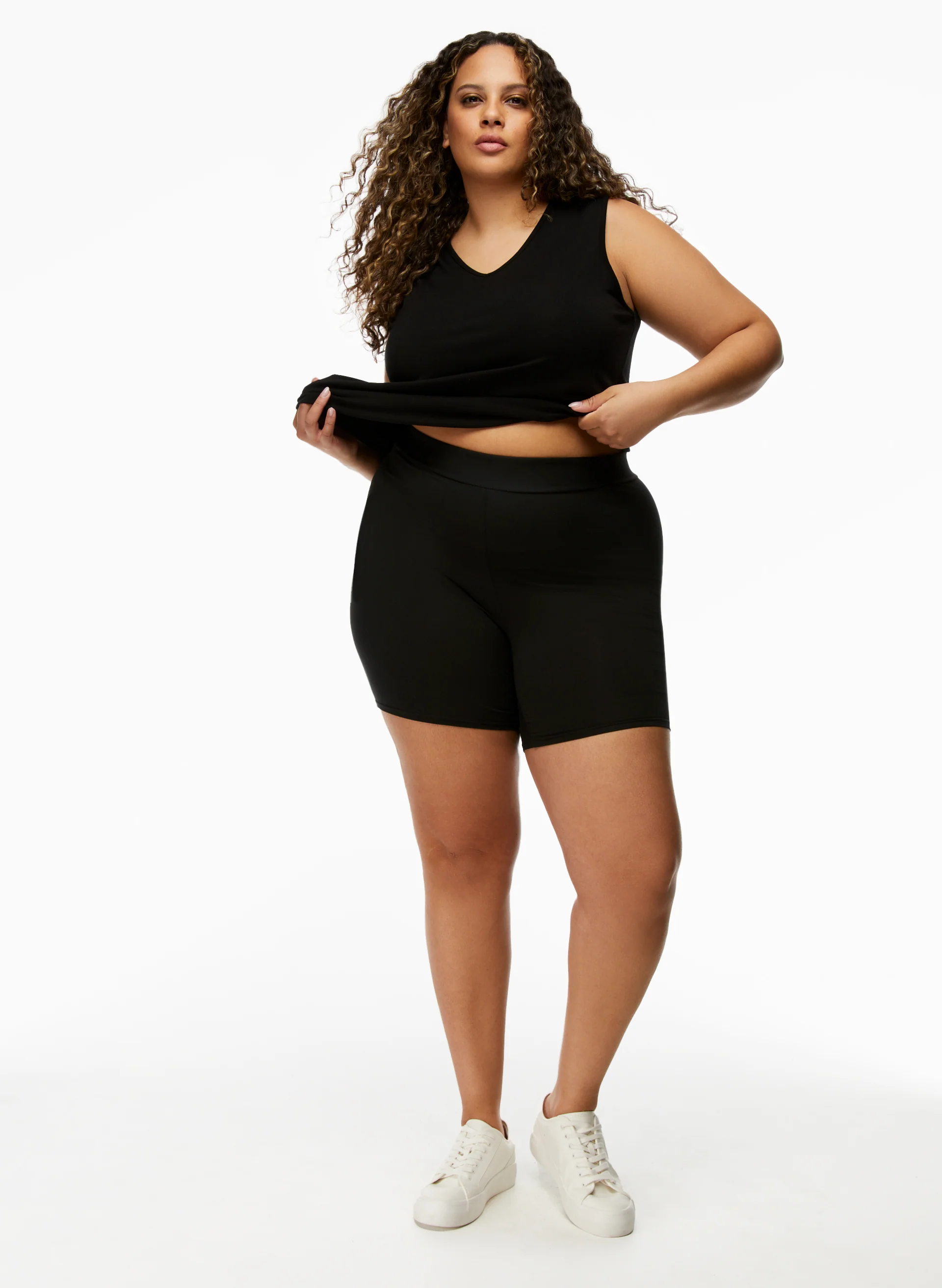 Pull-On Biker Shorts - Plus - Image 3