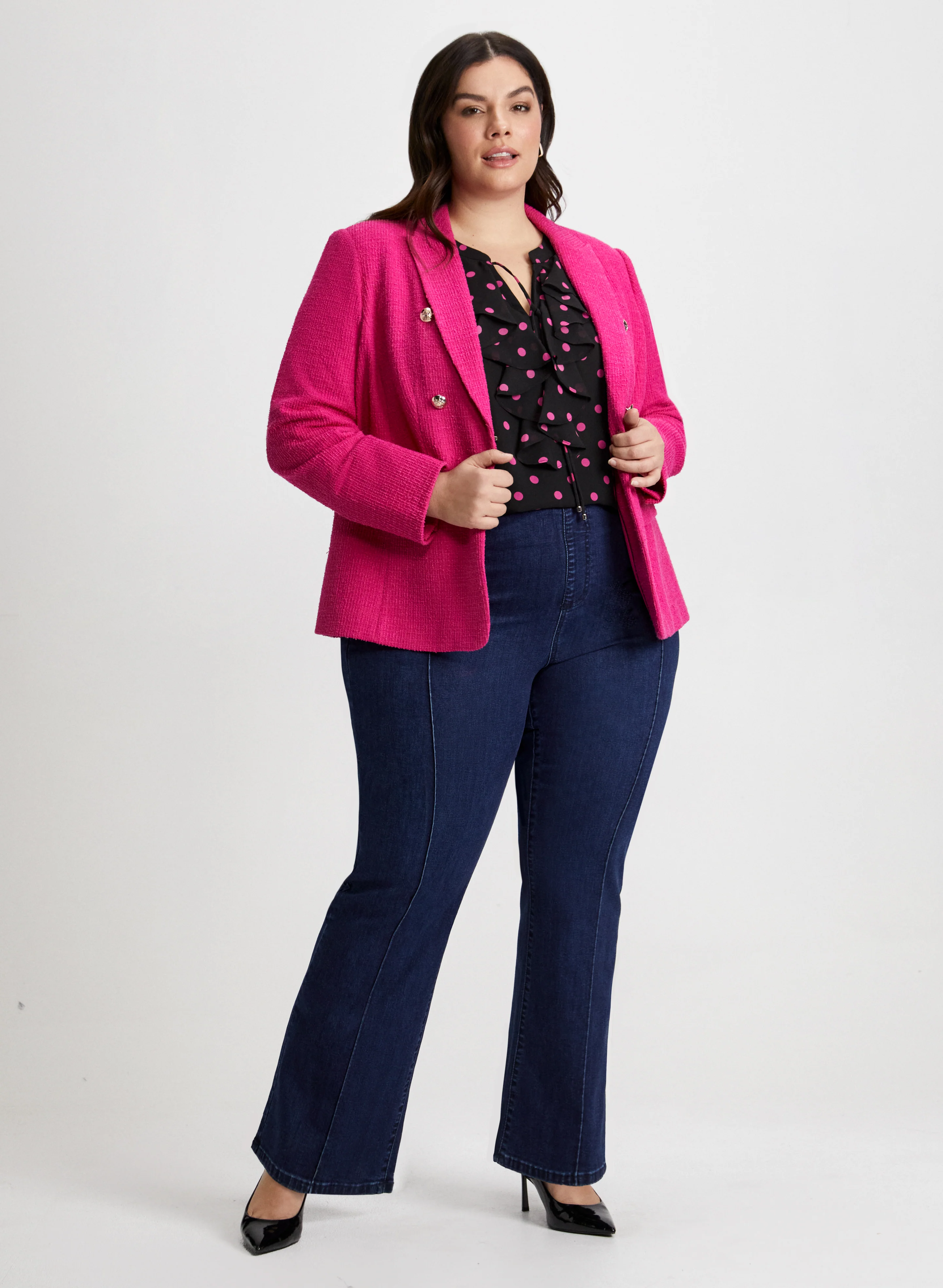 Pull-On Bootcut Jeans - Image 3