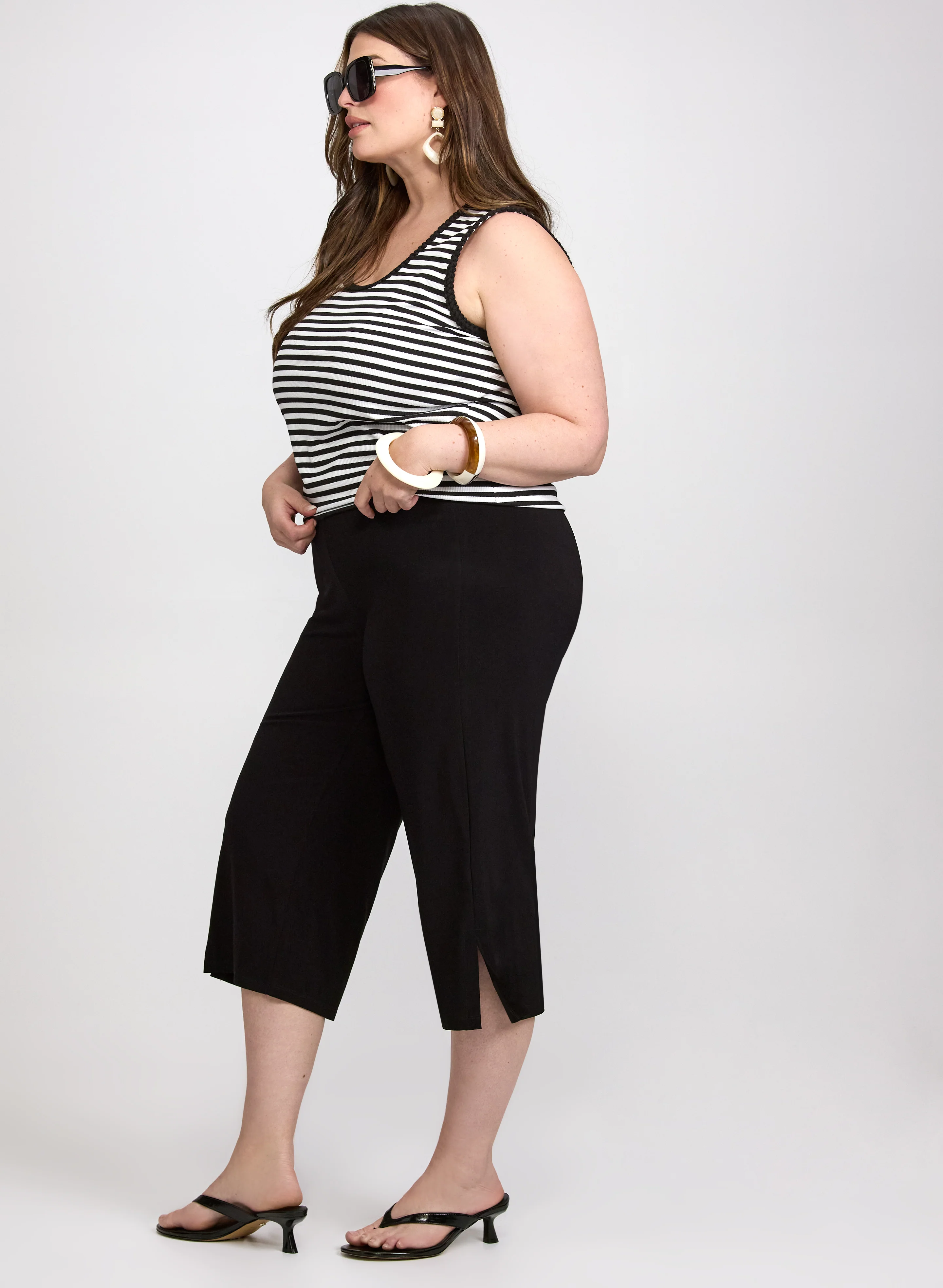 Jersey Pull-On Capris - Image 5