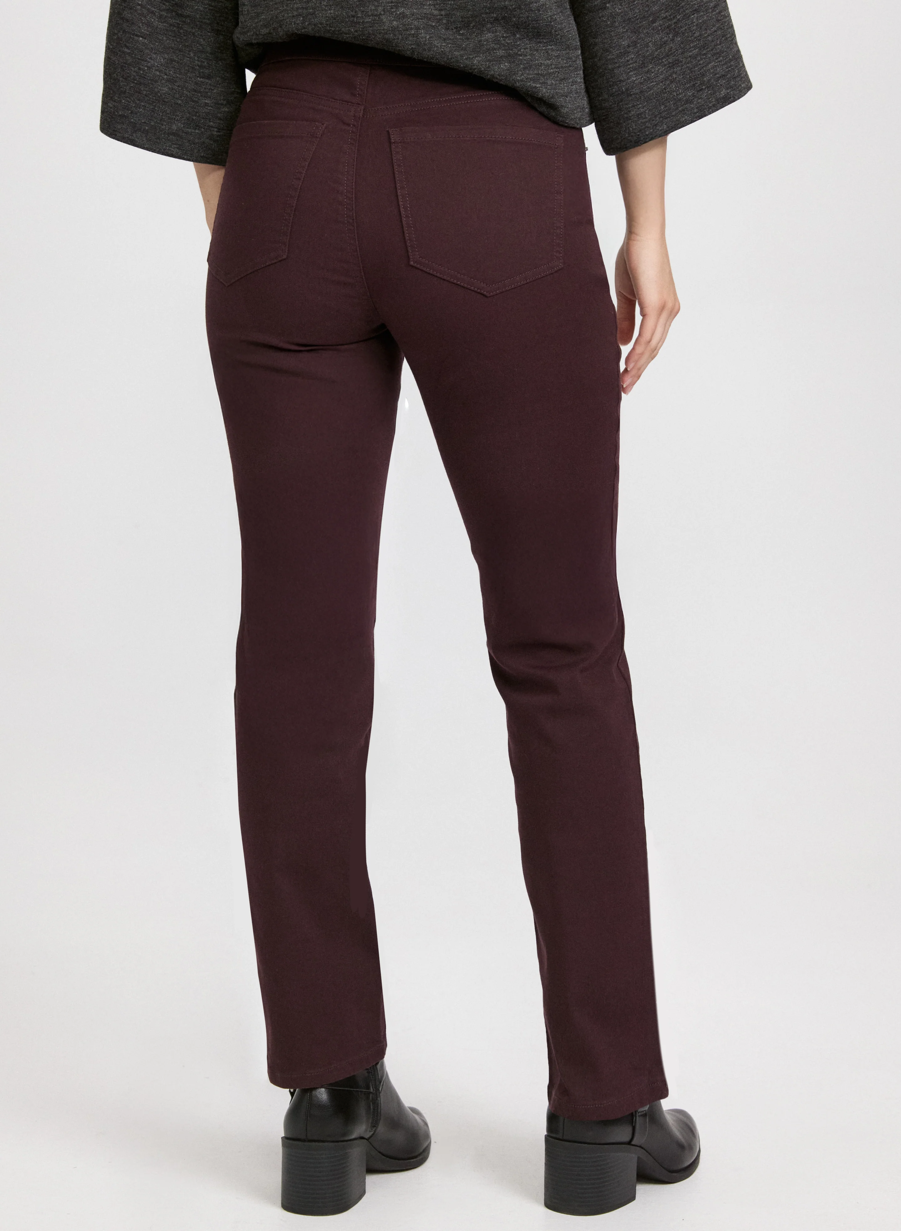 Pull-On Denim Pants - Image 2