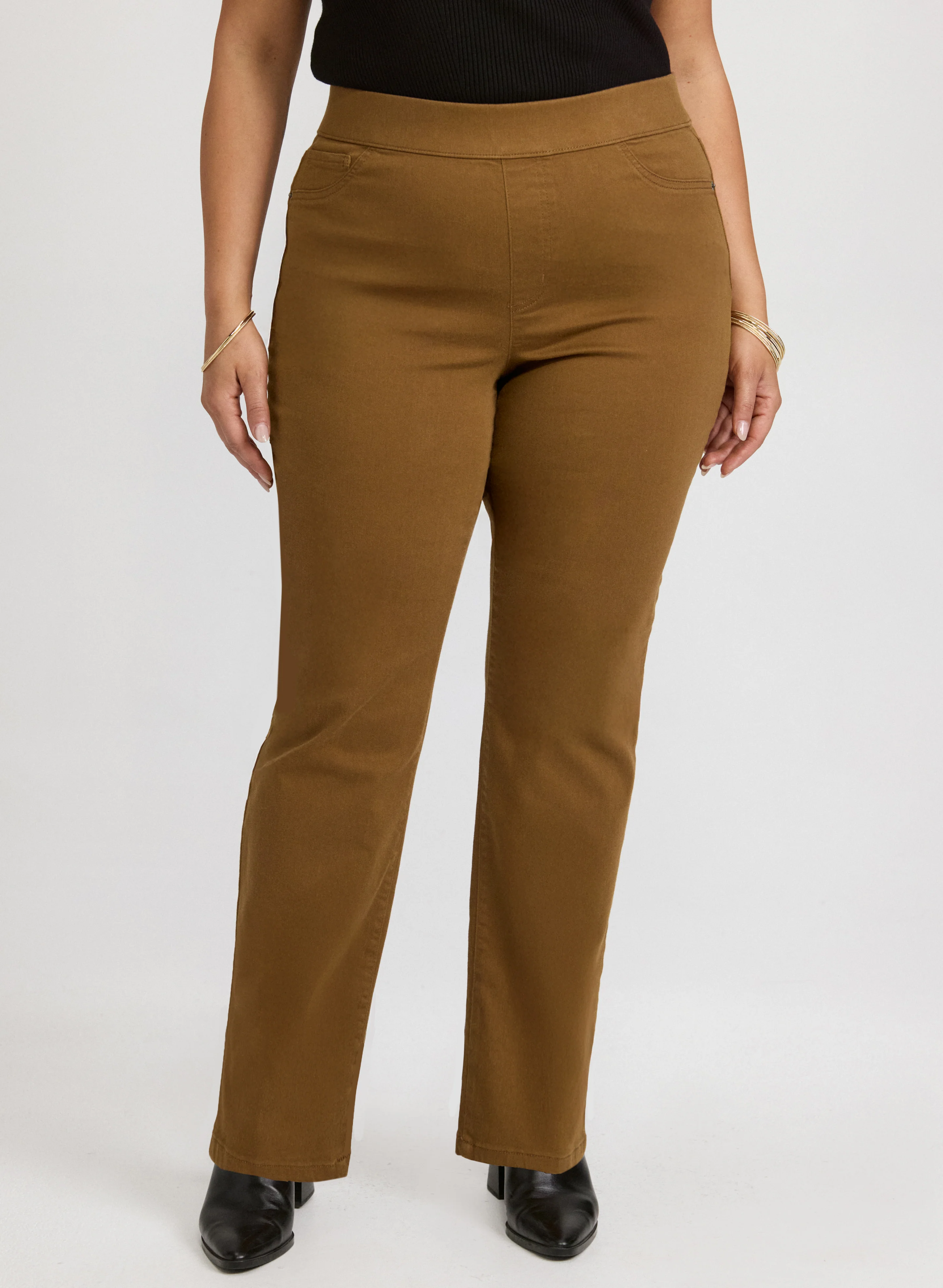 Pull-On Denim Pants - Image 7