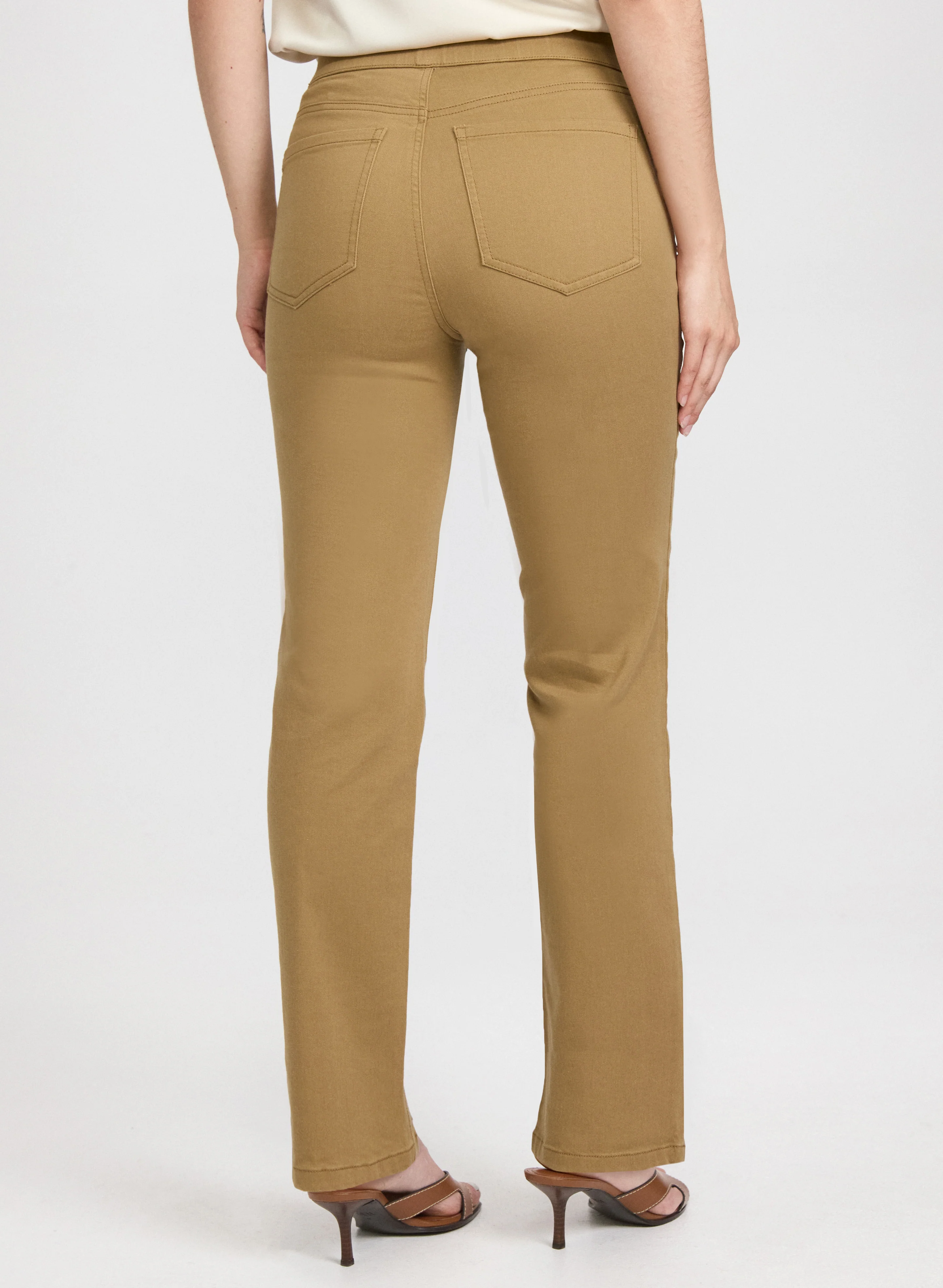 Pull-On Denim Pants - Image 2