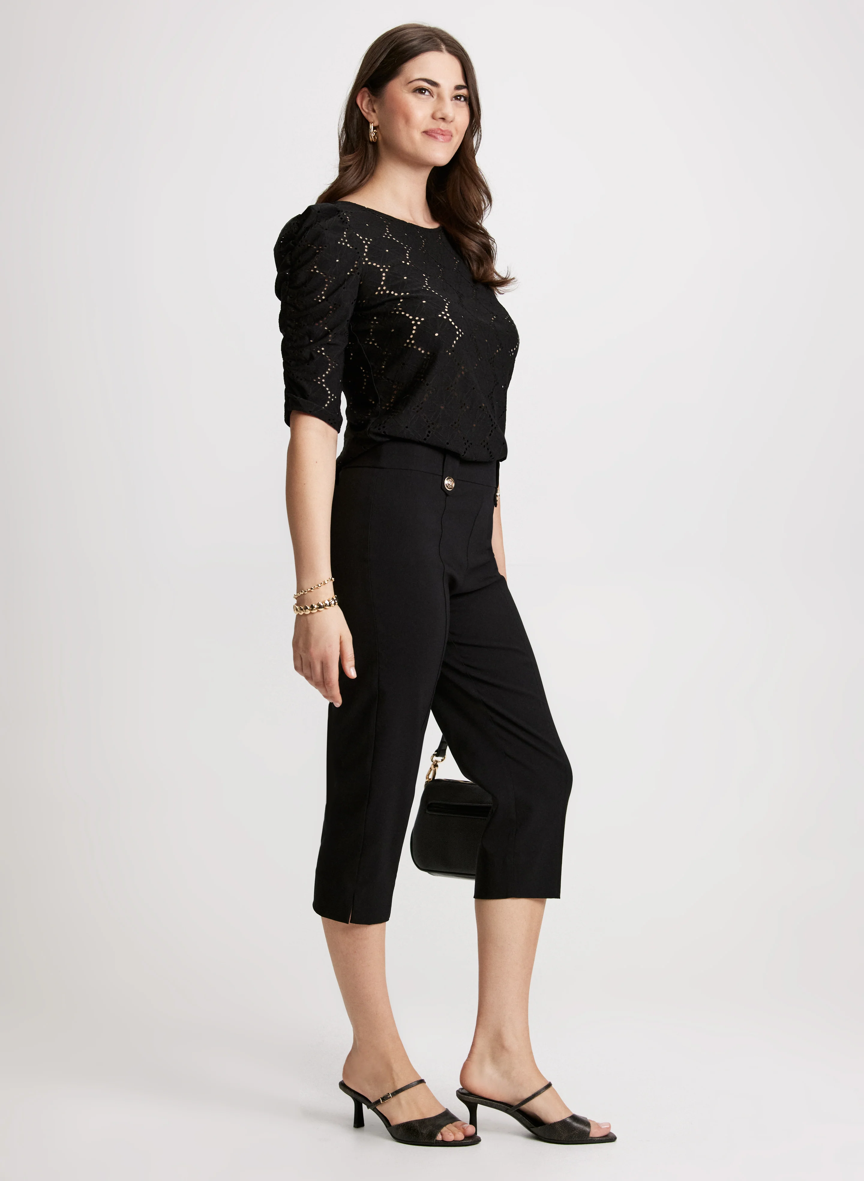 Straight Leg Pull-On Capris - Image 3
