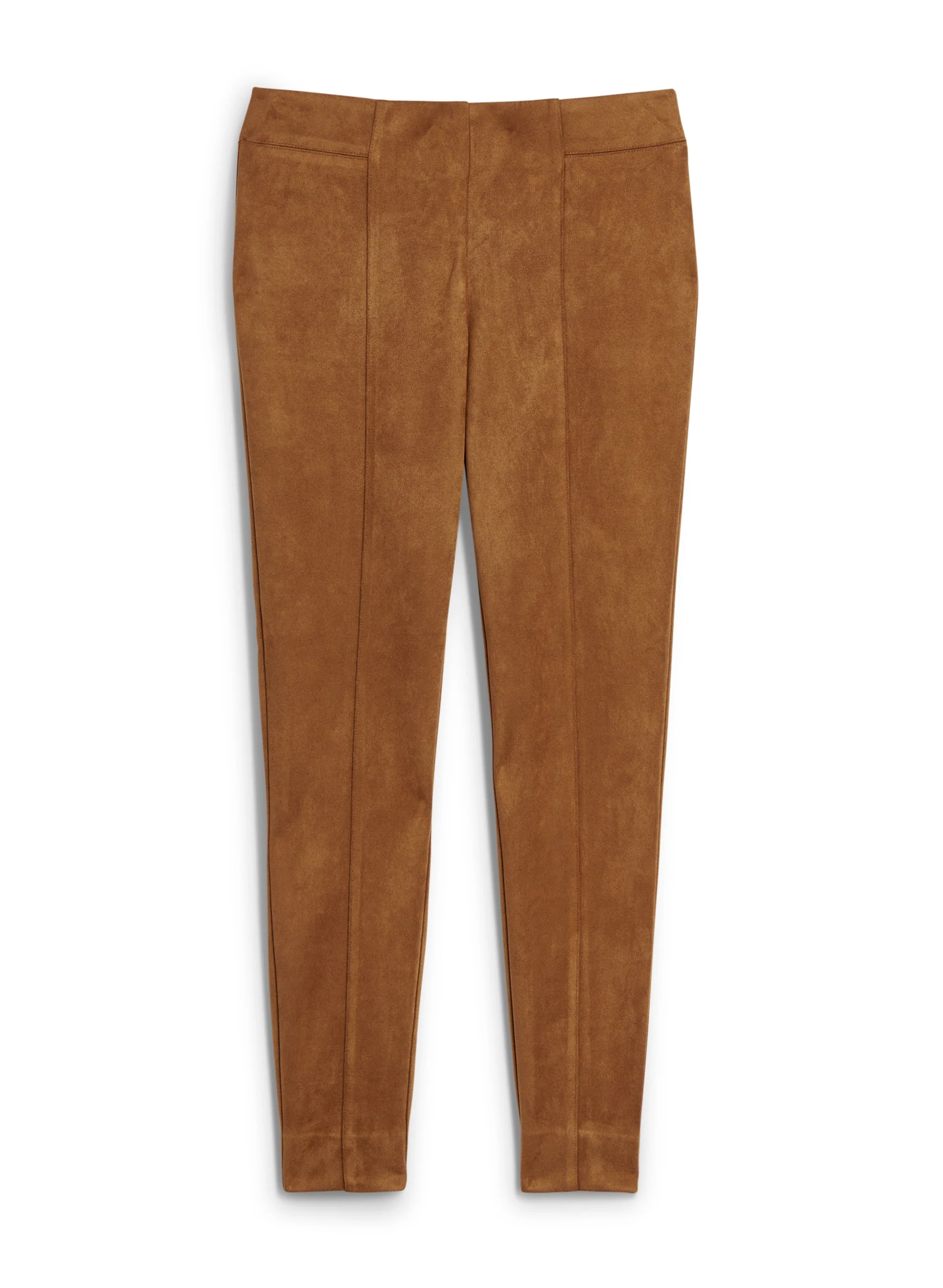 Pull-on Faux Suede Leggings - Image 7