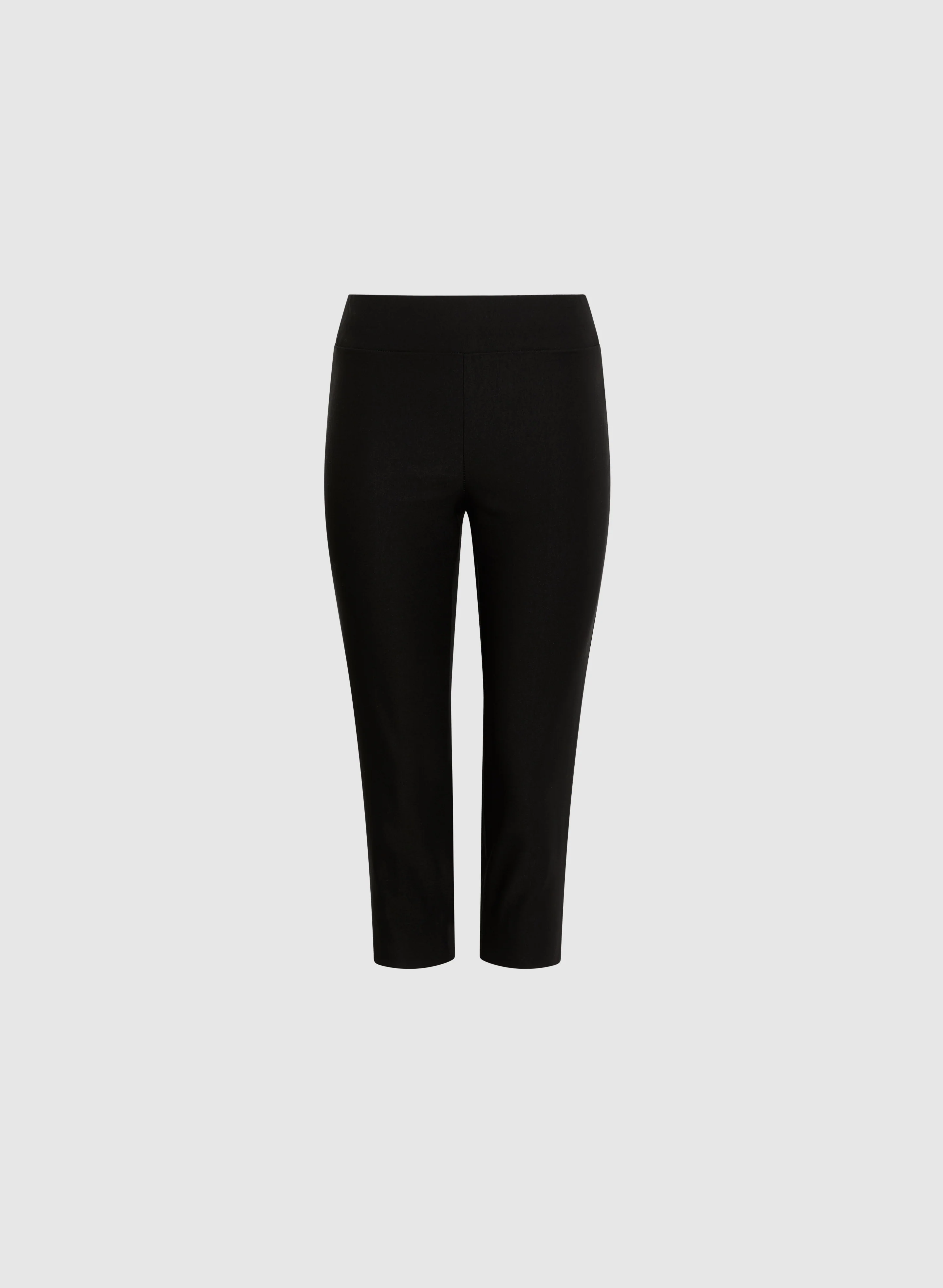 Pull-On Lateral Slit Capris - Image 6