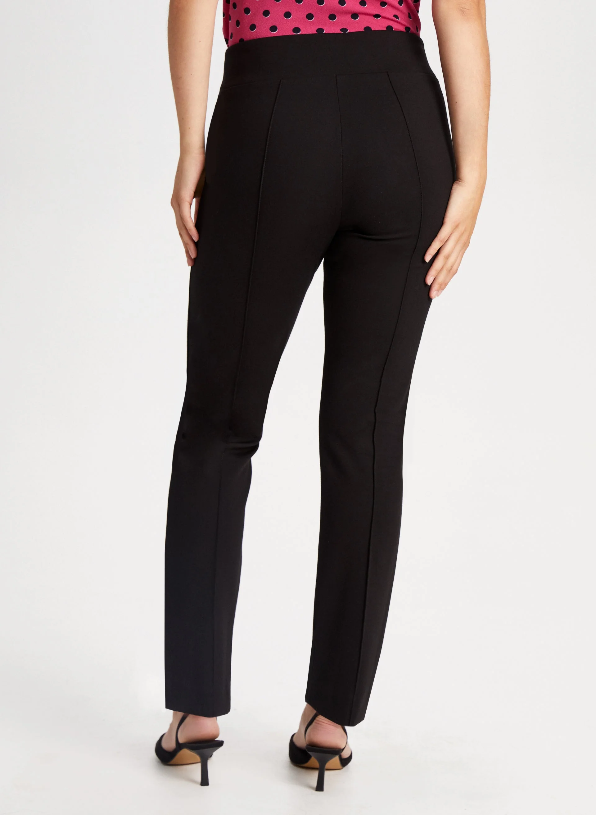 Pull-On Ponte de Roma Pants - Image 2