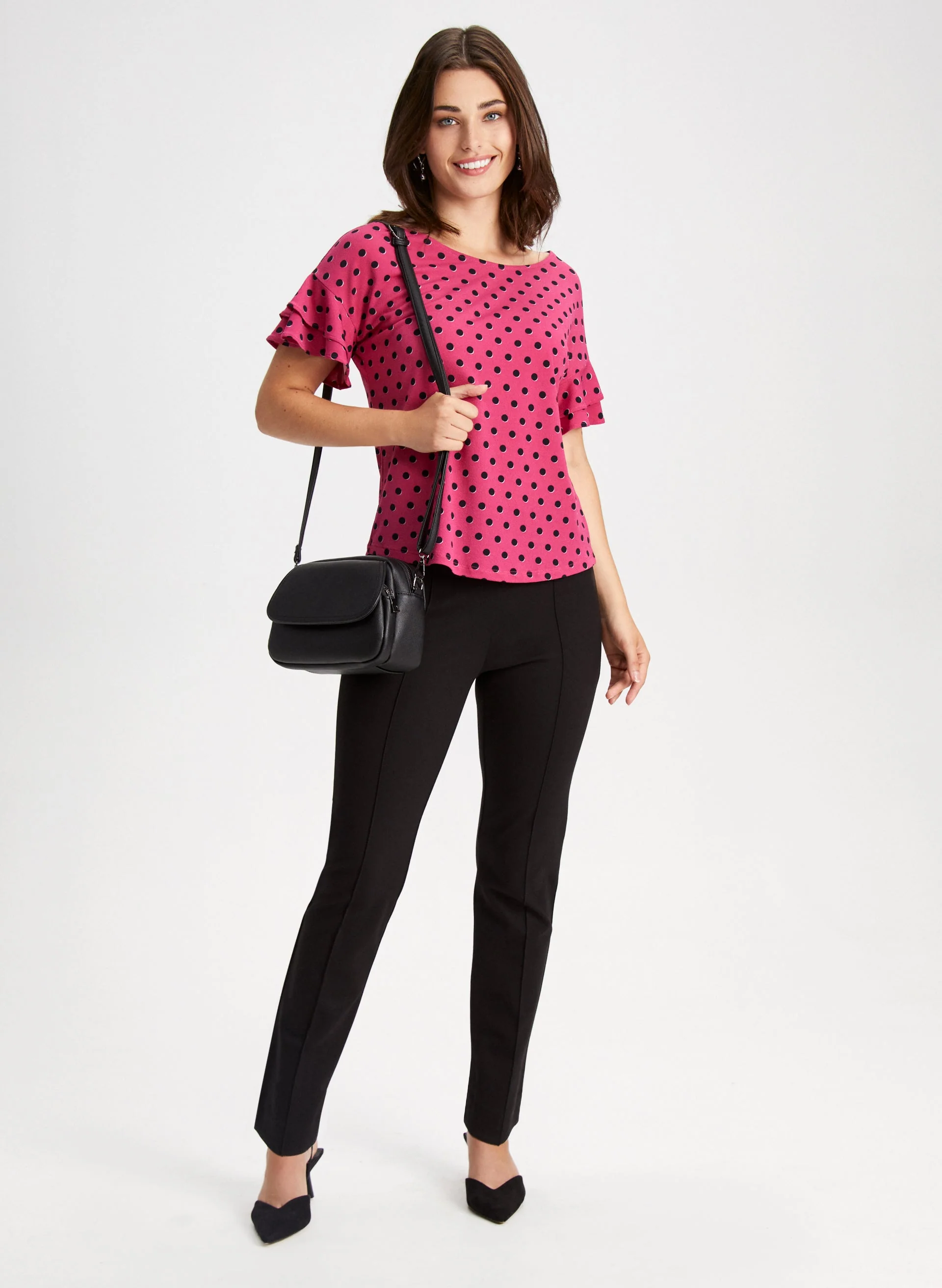 Pull-On Ponte de Roma Pants - Image 3