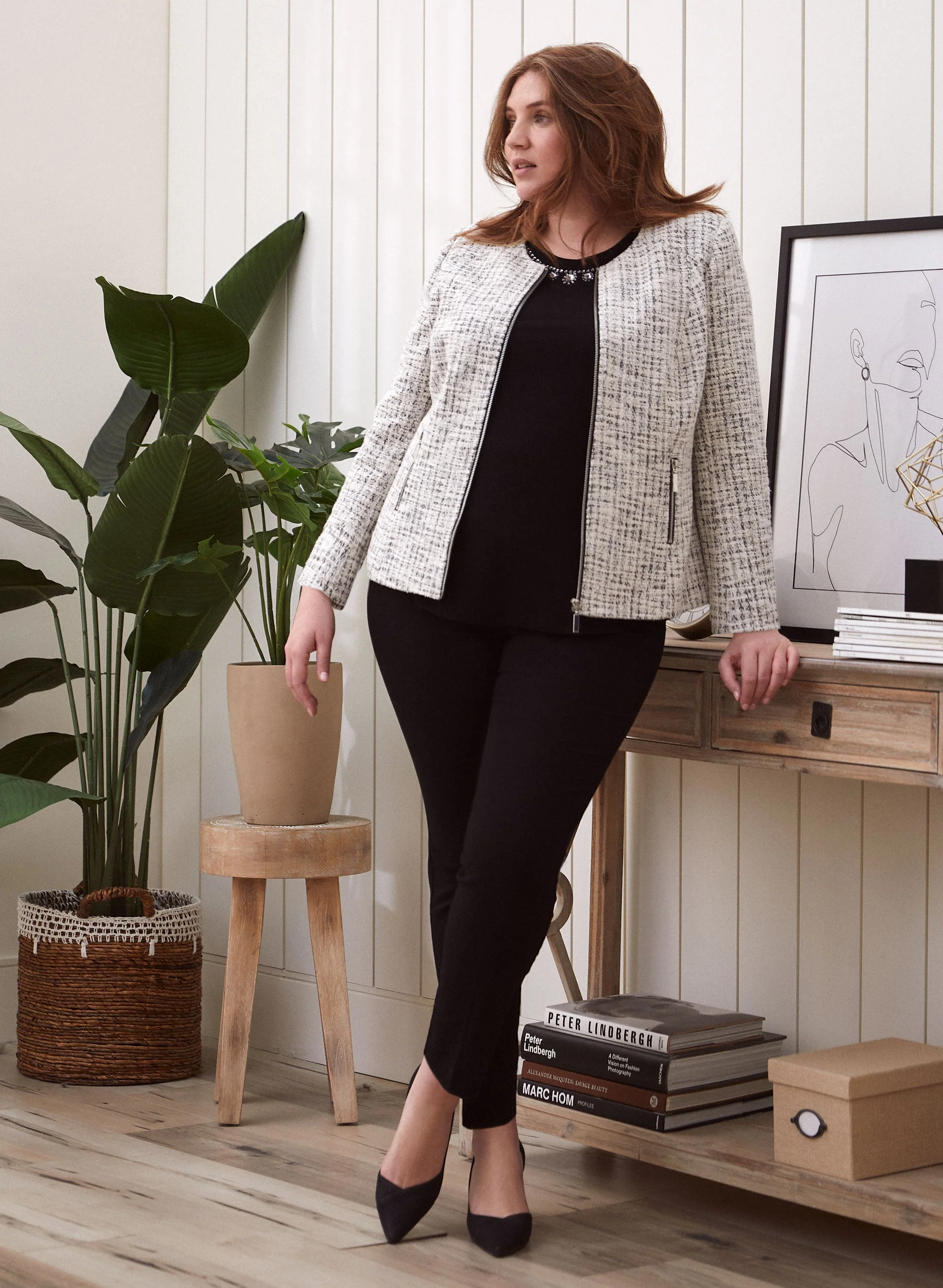 Pull-On Slim Leg Pants - Image 2