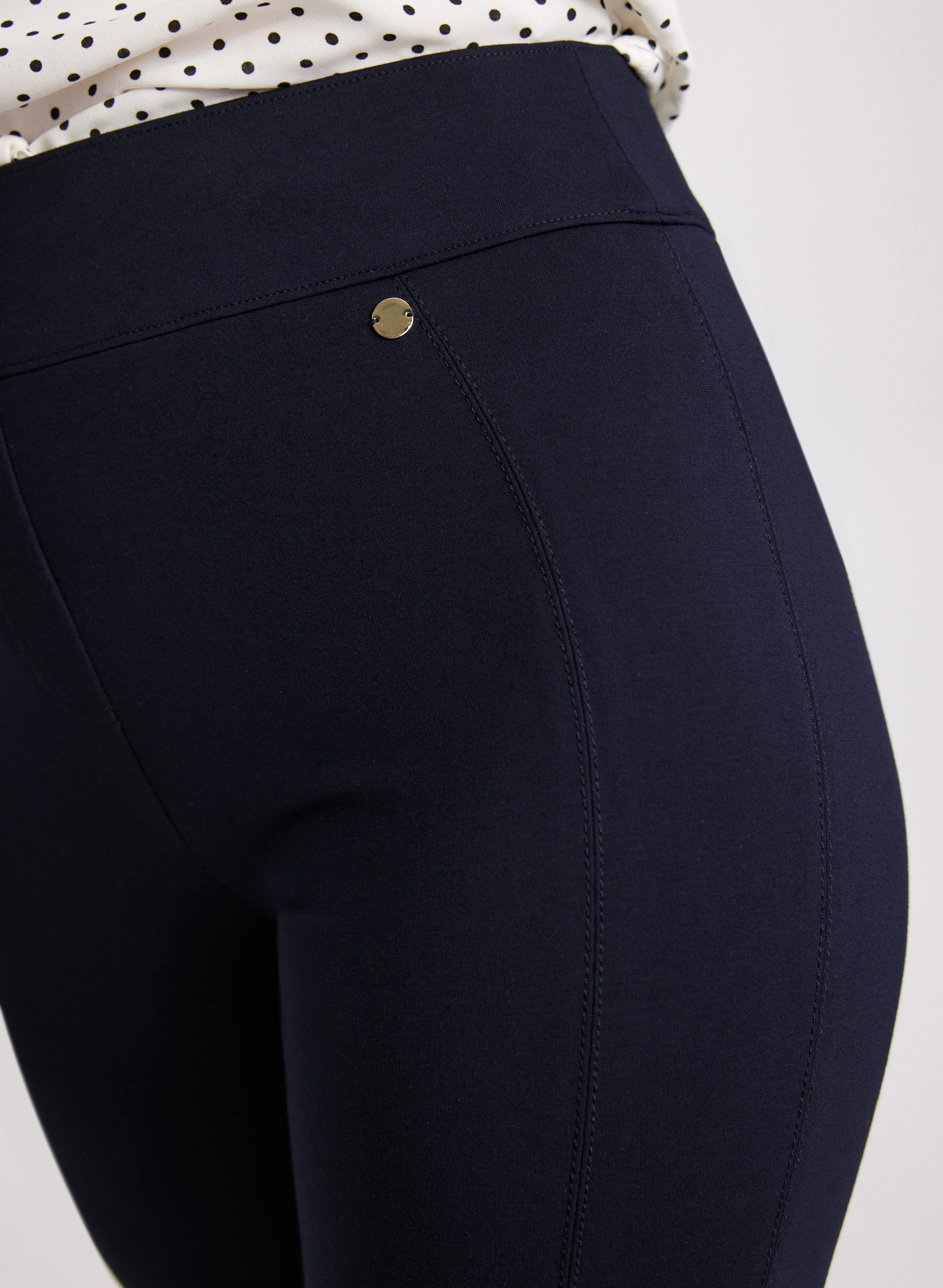 Sofia Pull-On Slim-Leg Pants - Regular - Image 5