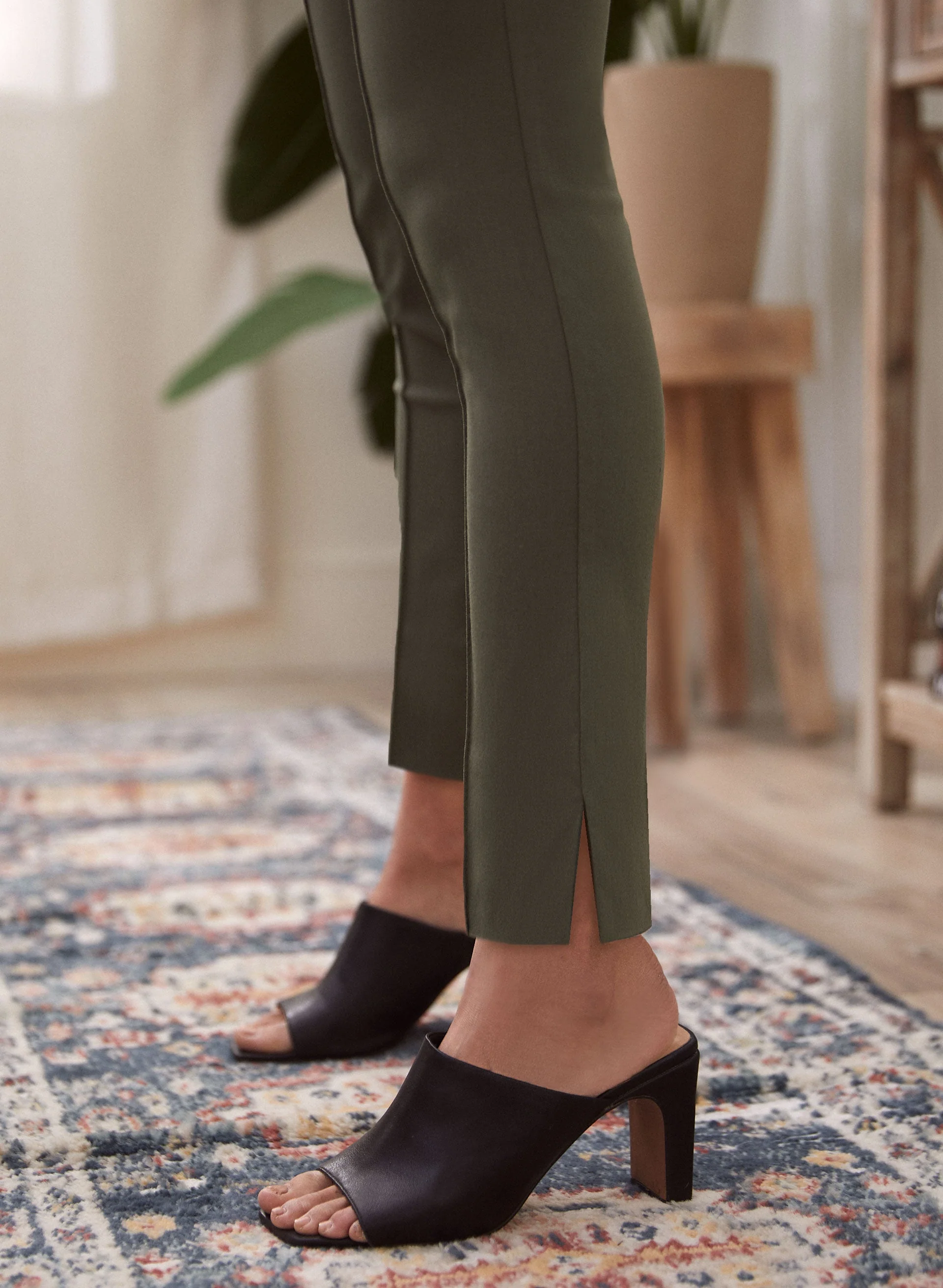 Pull-On Slim Leg Pants - Image 4