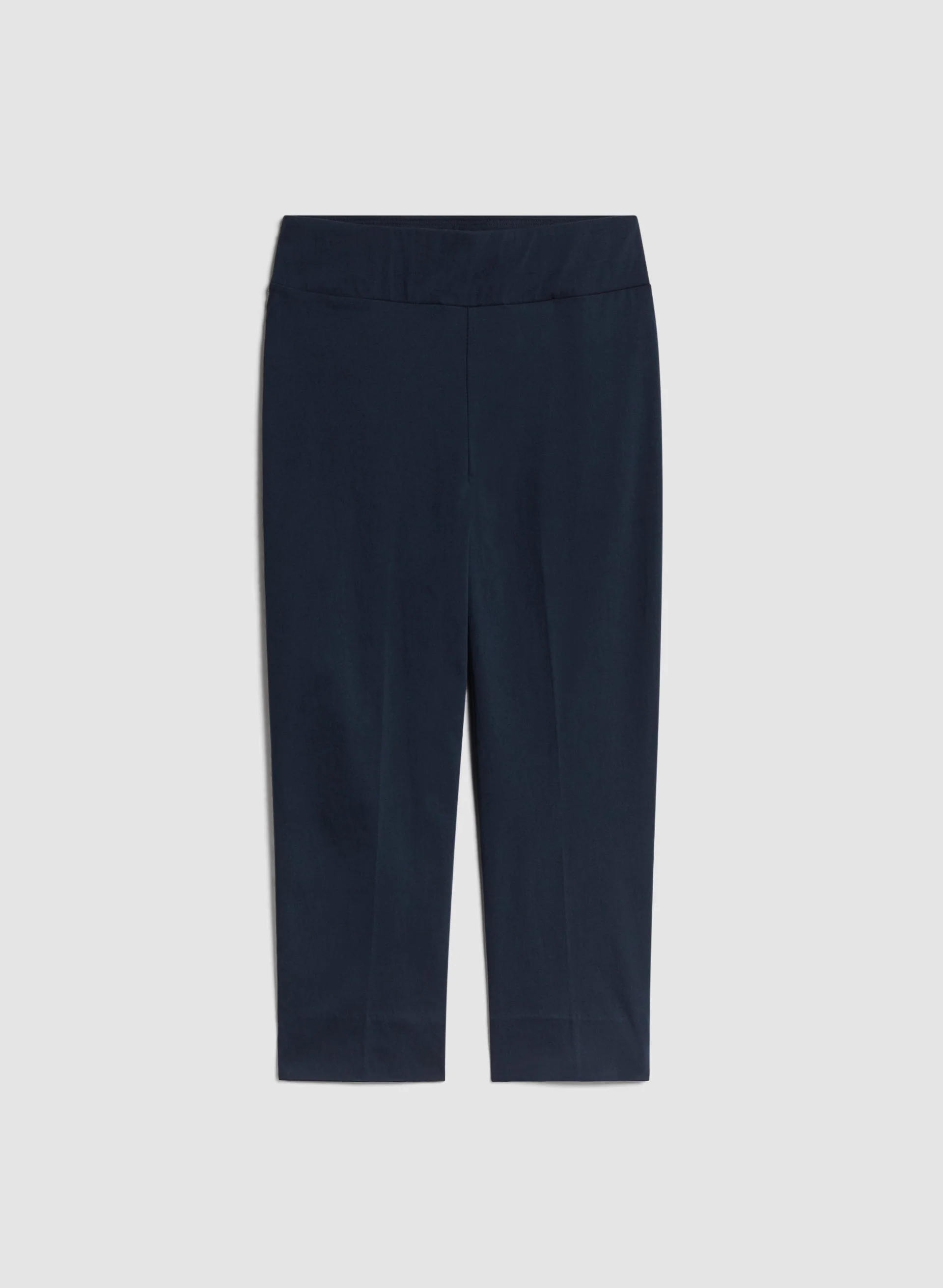 Pull-On Slit Detail Capris - Image 6