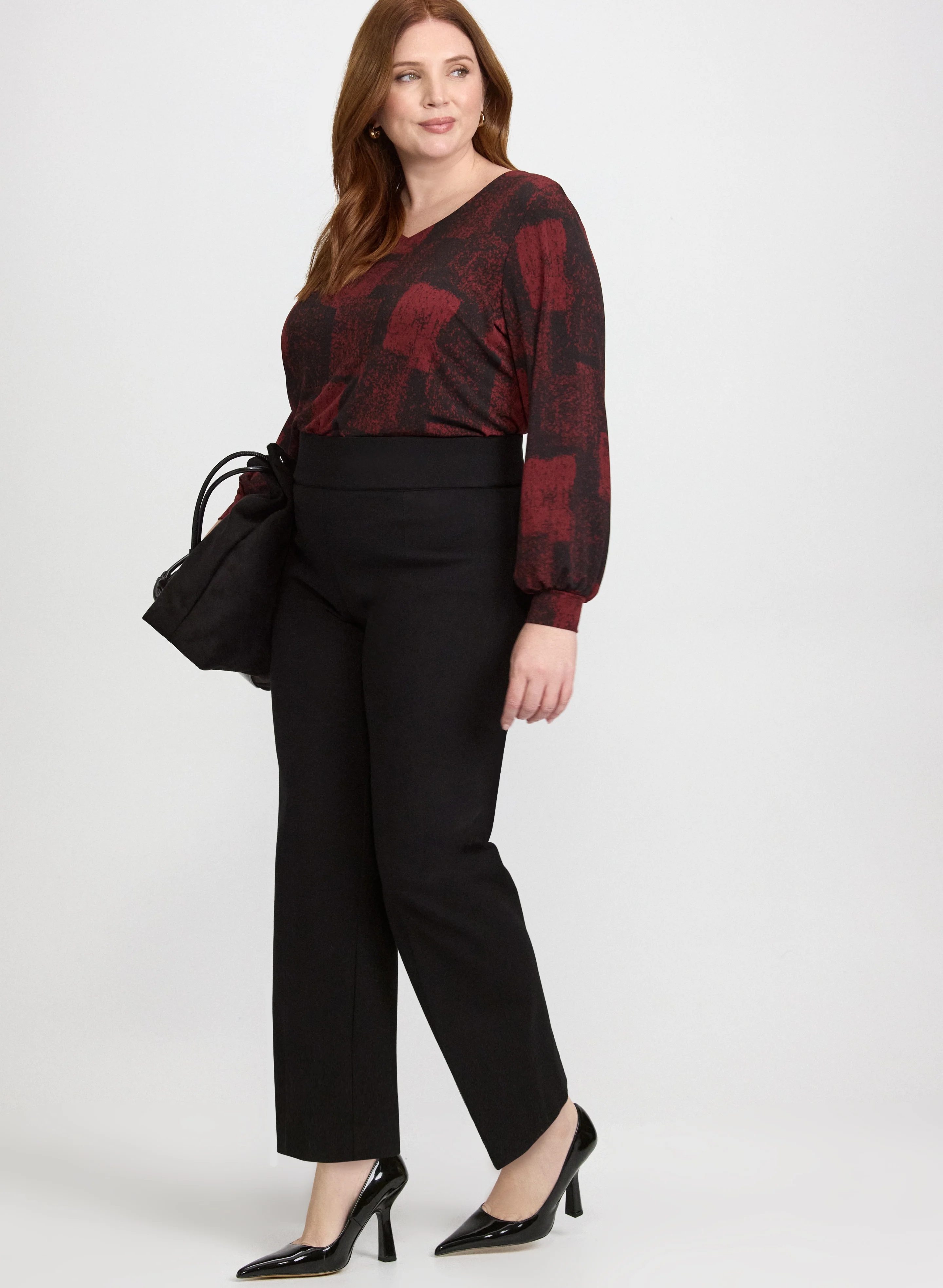 Pull-On Sofia Straight Leg Pants - Image 4