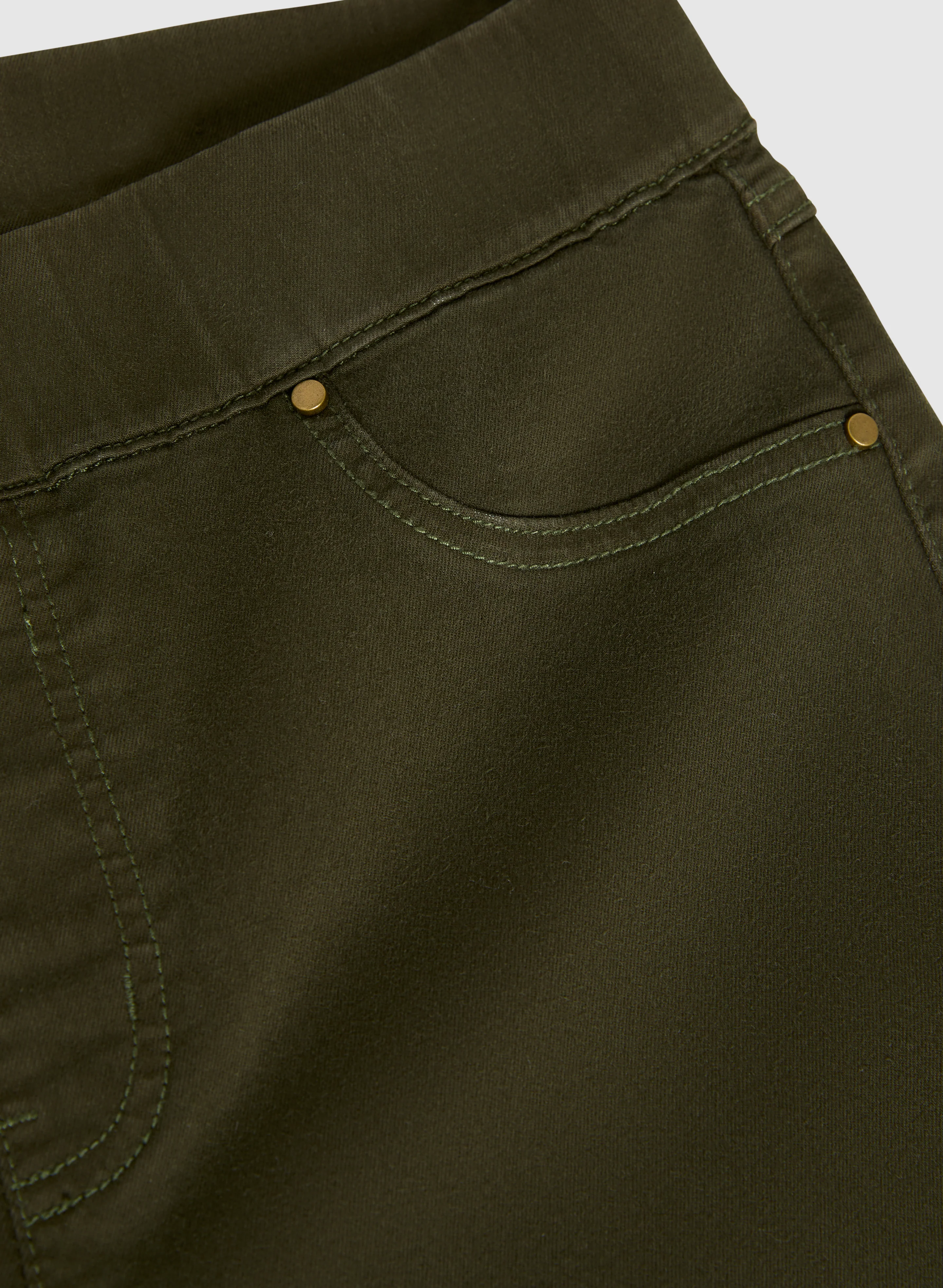 Pull-On Straight Leg Jeans - Image 6