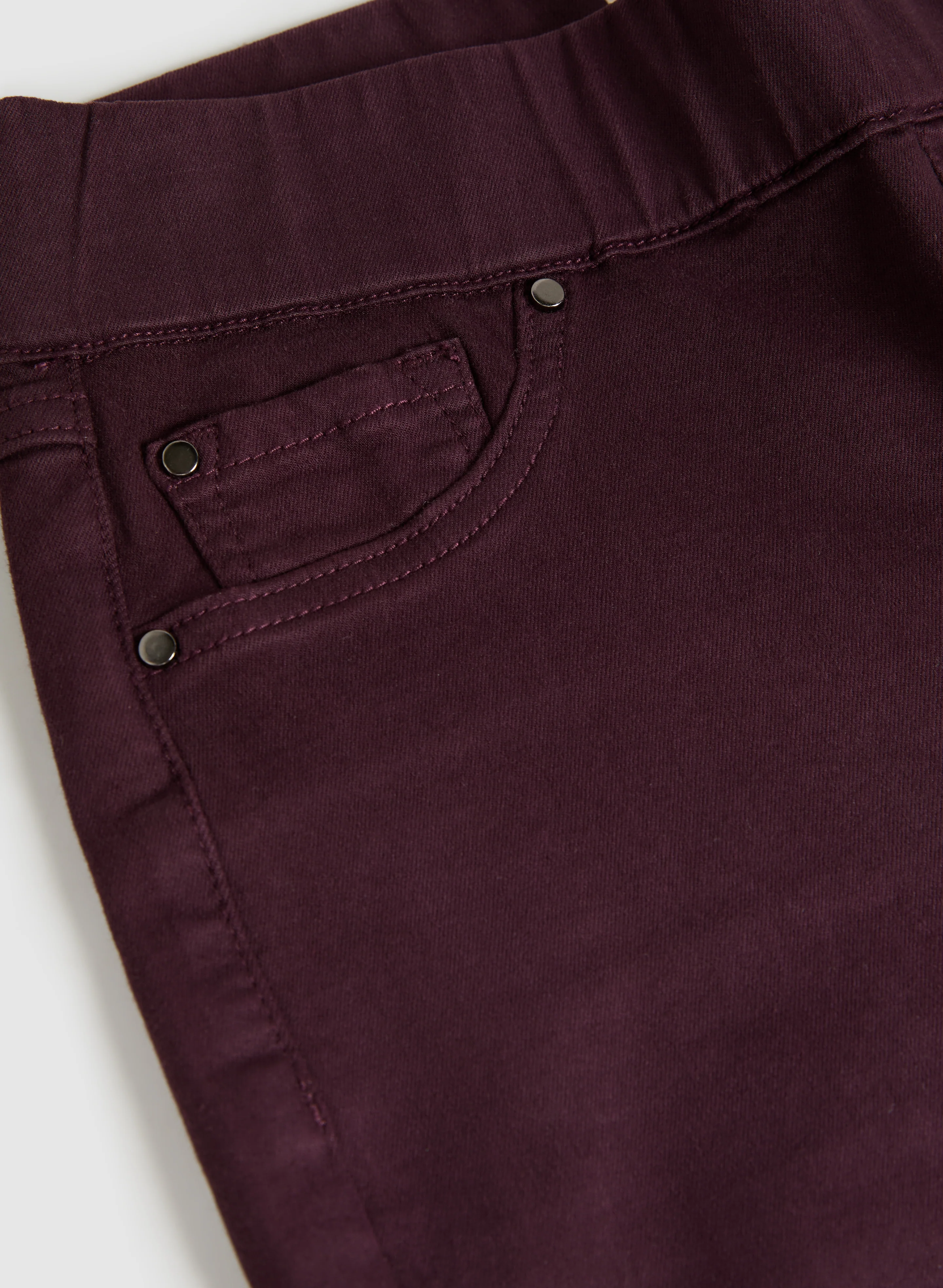 Pull-On Straight Leg Jeans - Image 7