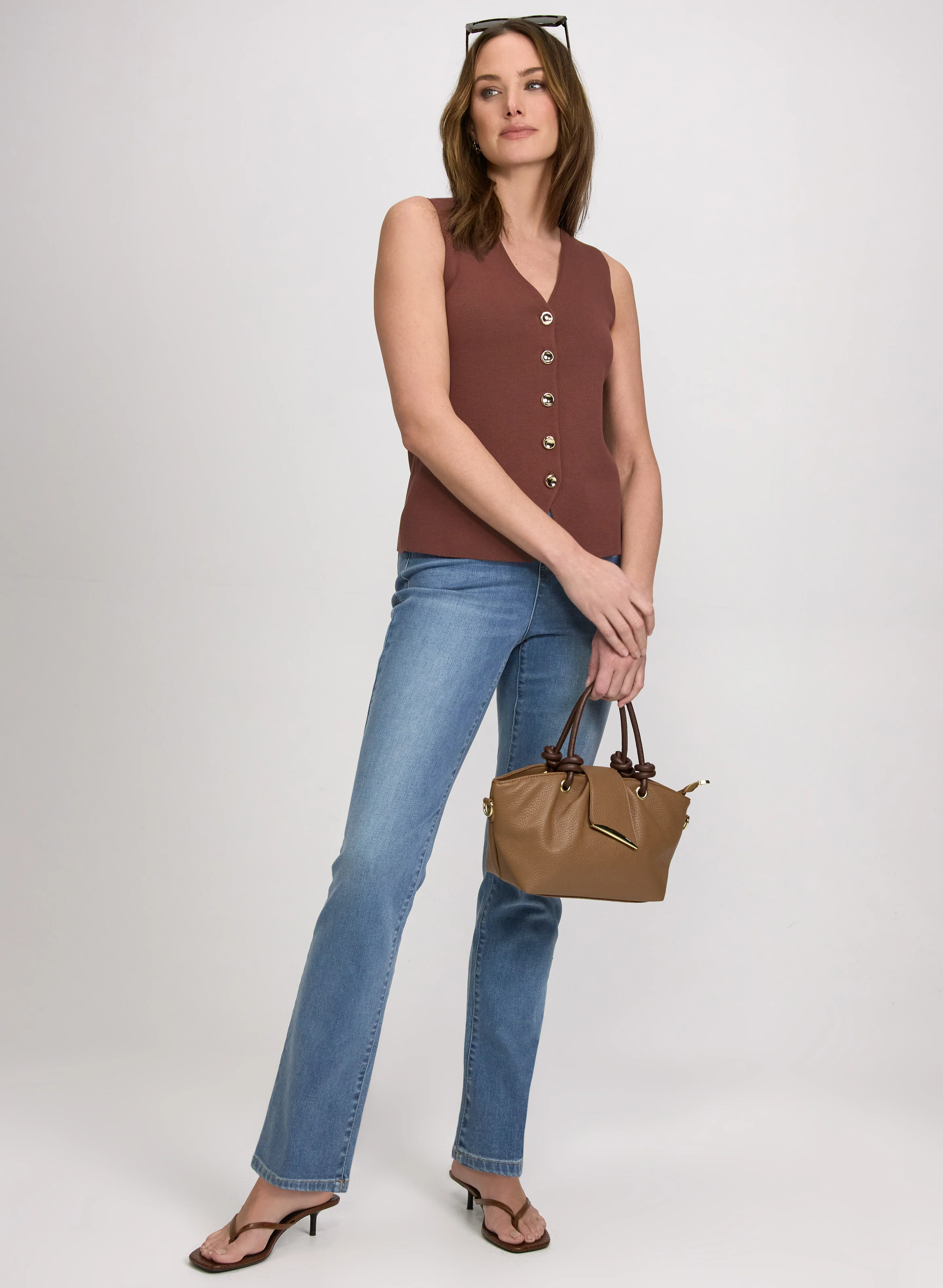Pull-On Straight-Leg Jeans - Image 5