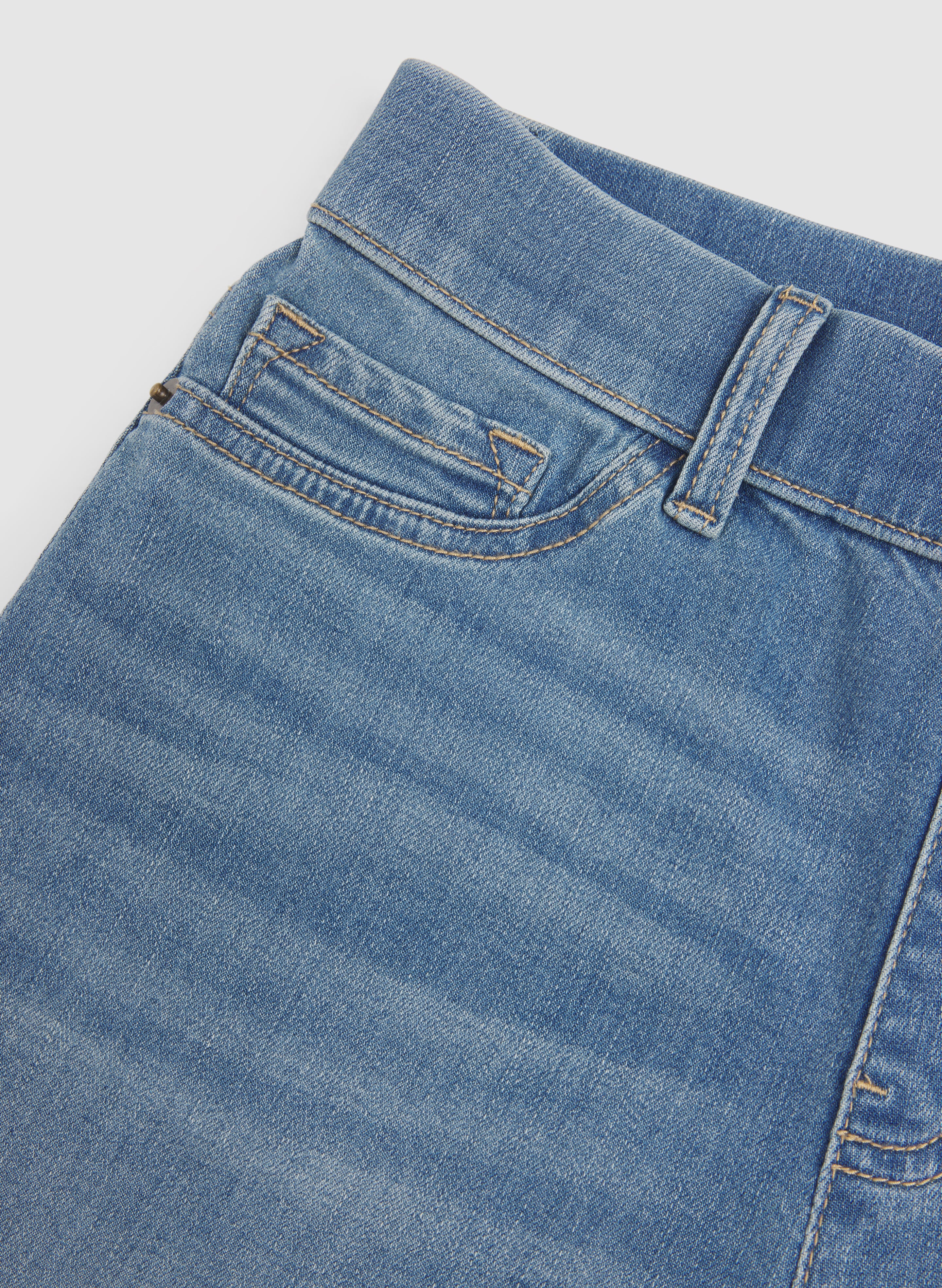 Pull-On Straight-Leg Jeans - Image 7