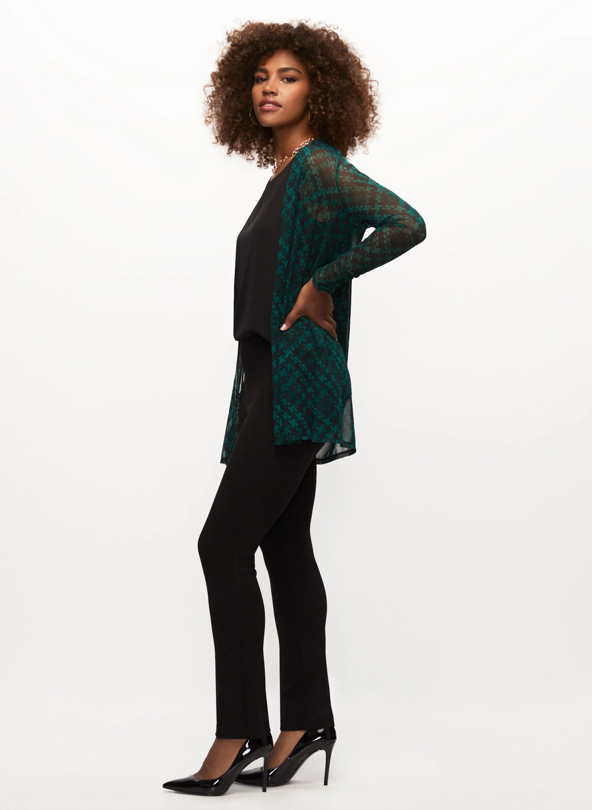 Pull-On Straight Leg Pants - Image 5
