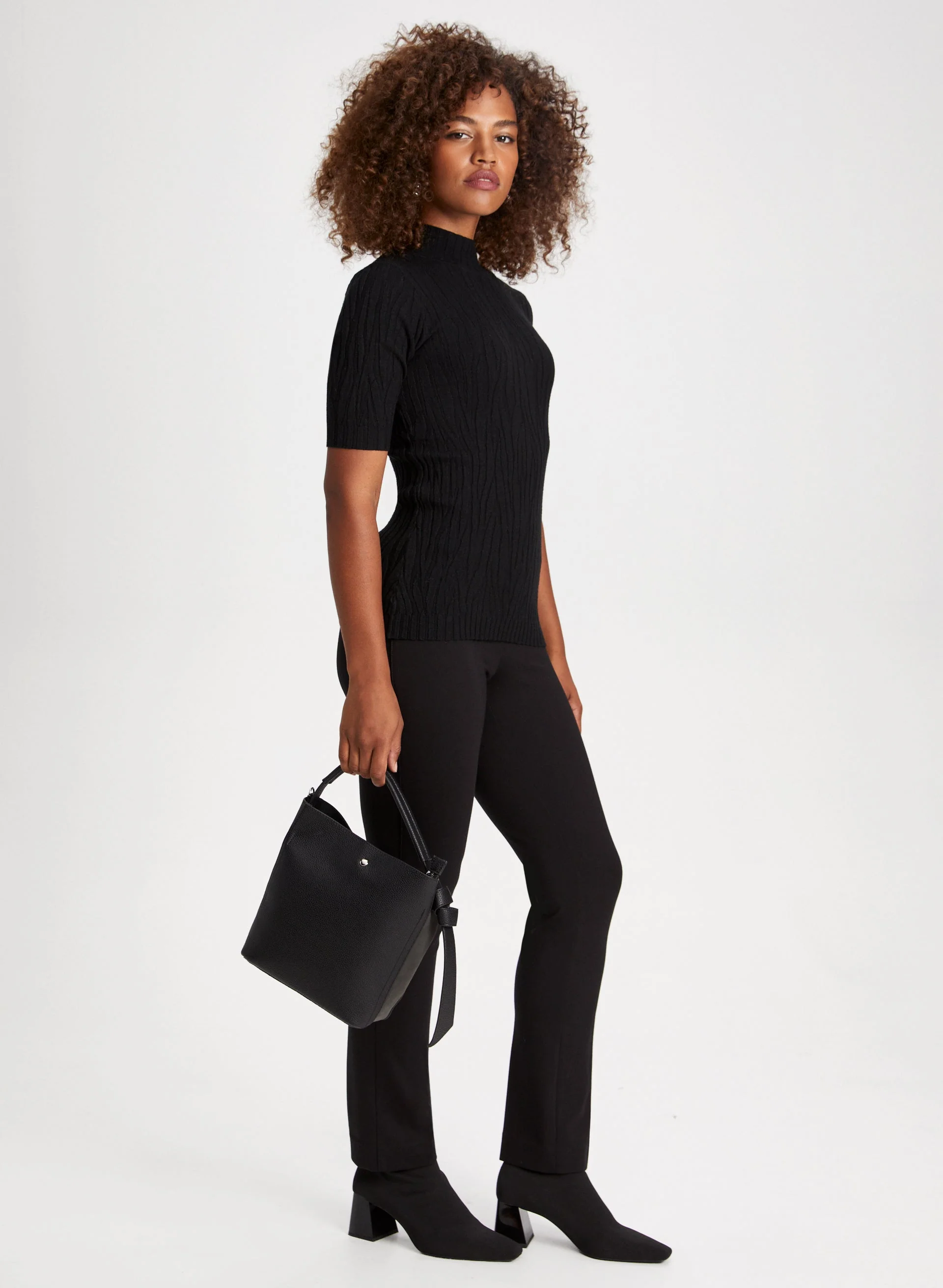 Pull-On Straight Leg Pants - Image 5