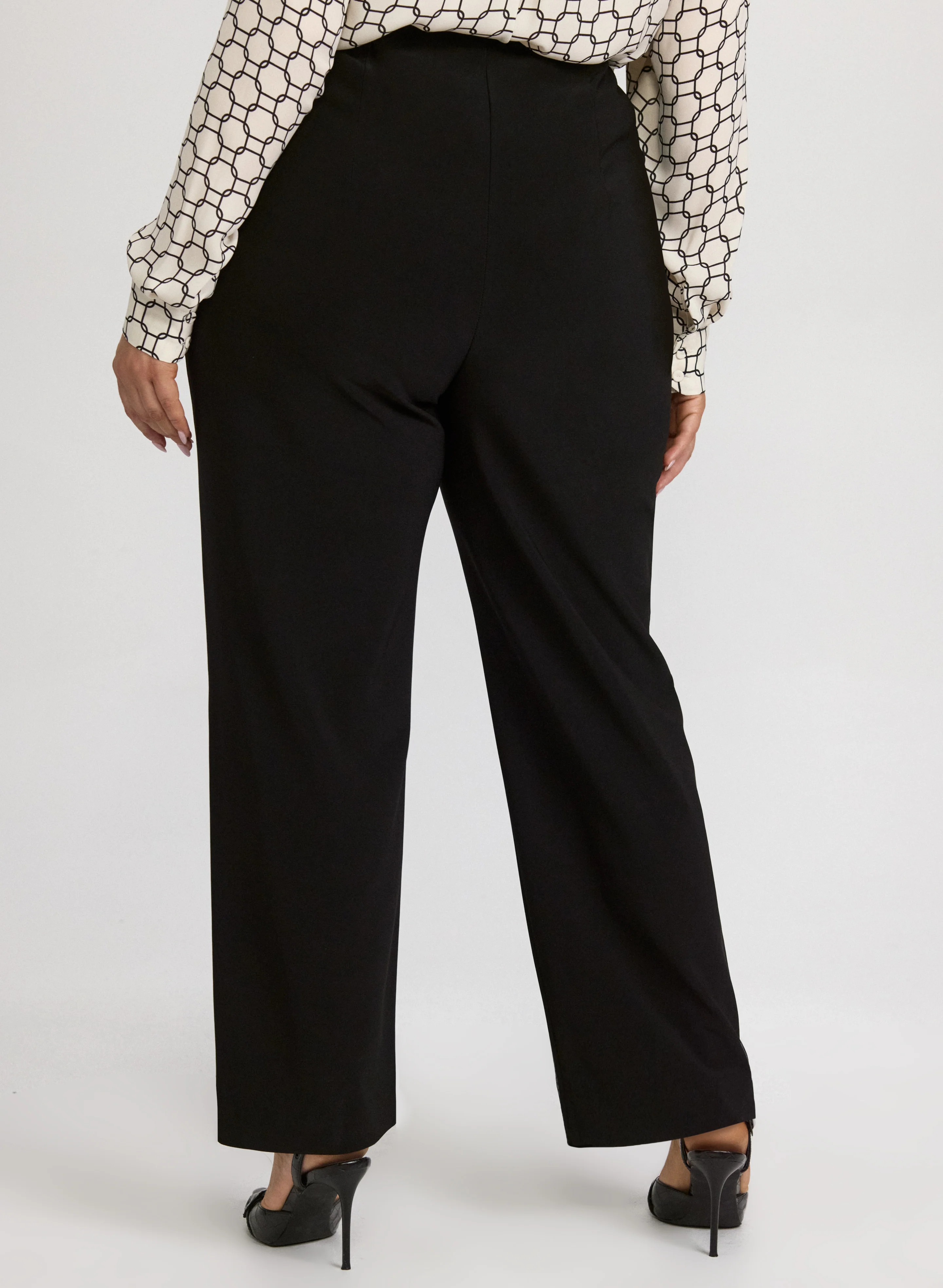 Pull-On Straight-Leg Pants - Image 4