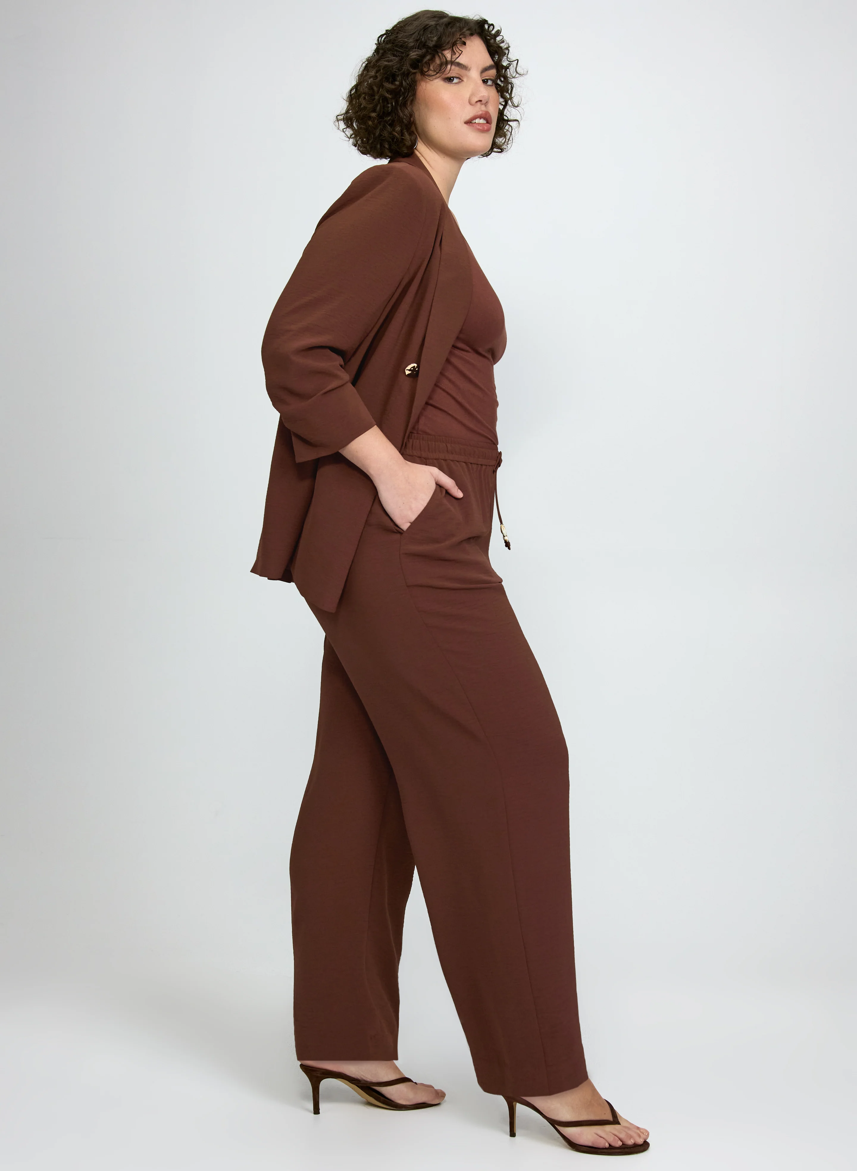 Pull-On Straight-Leg Pants - Image 8
