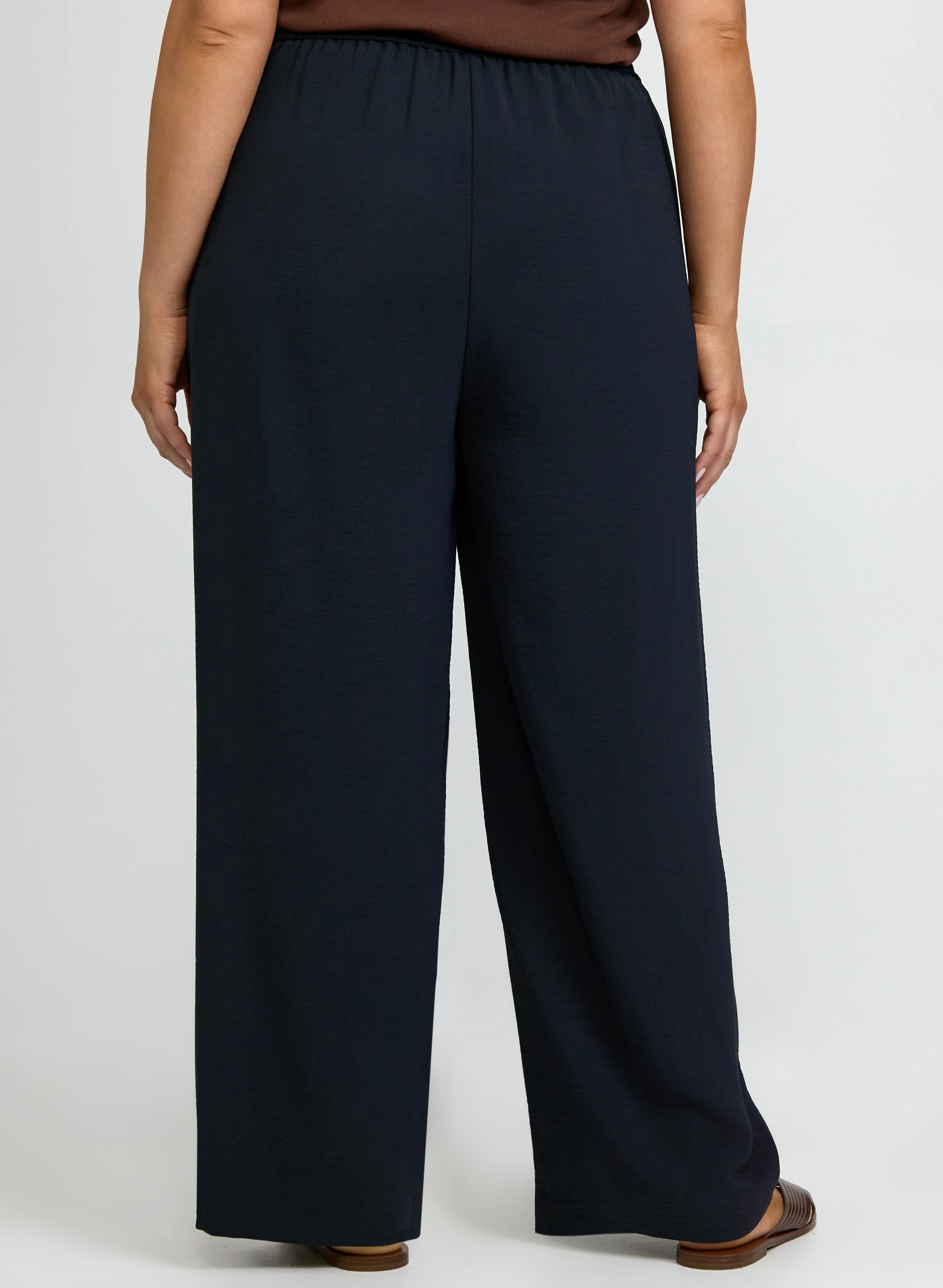 Pull-On Straight-Leg Pants - Image 4