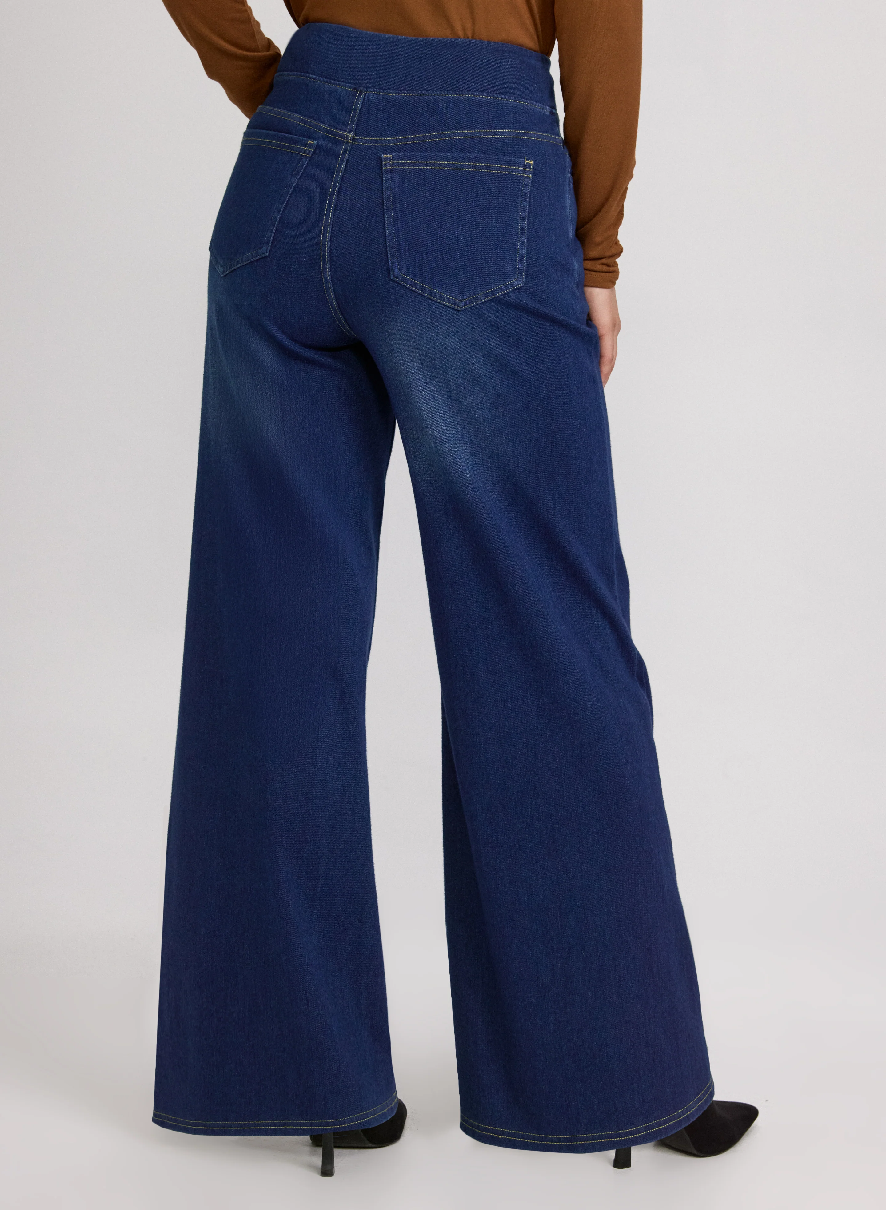 Compli K - Pull-On Wide-Leg Jeans - Image 2