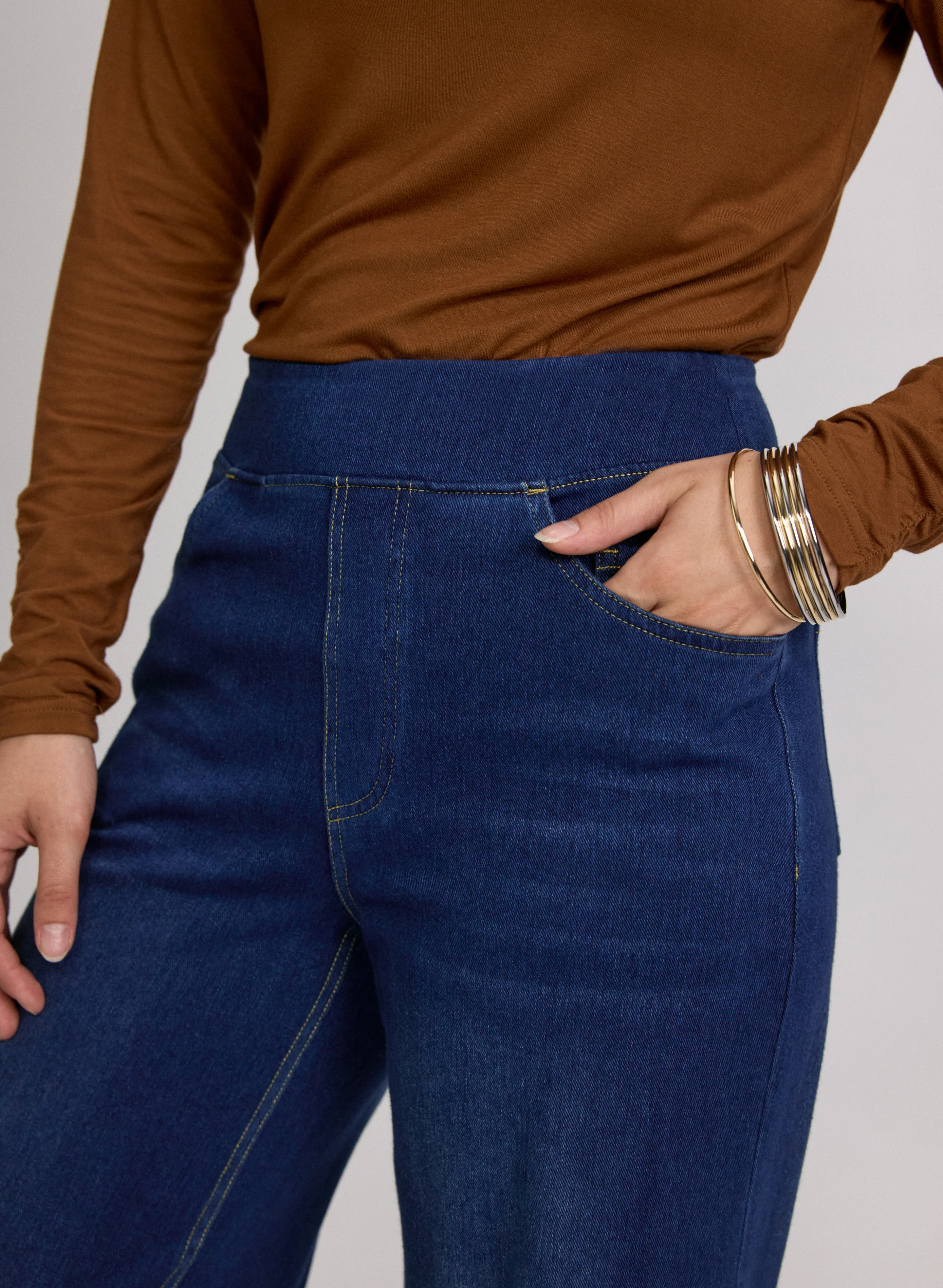 Compli K - Pull-On Wide-Leg Jeans - Image 5