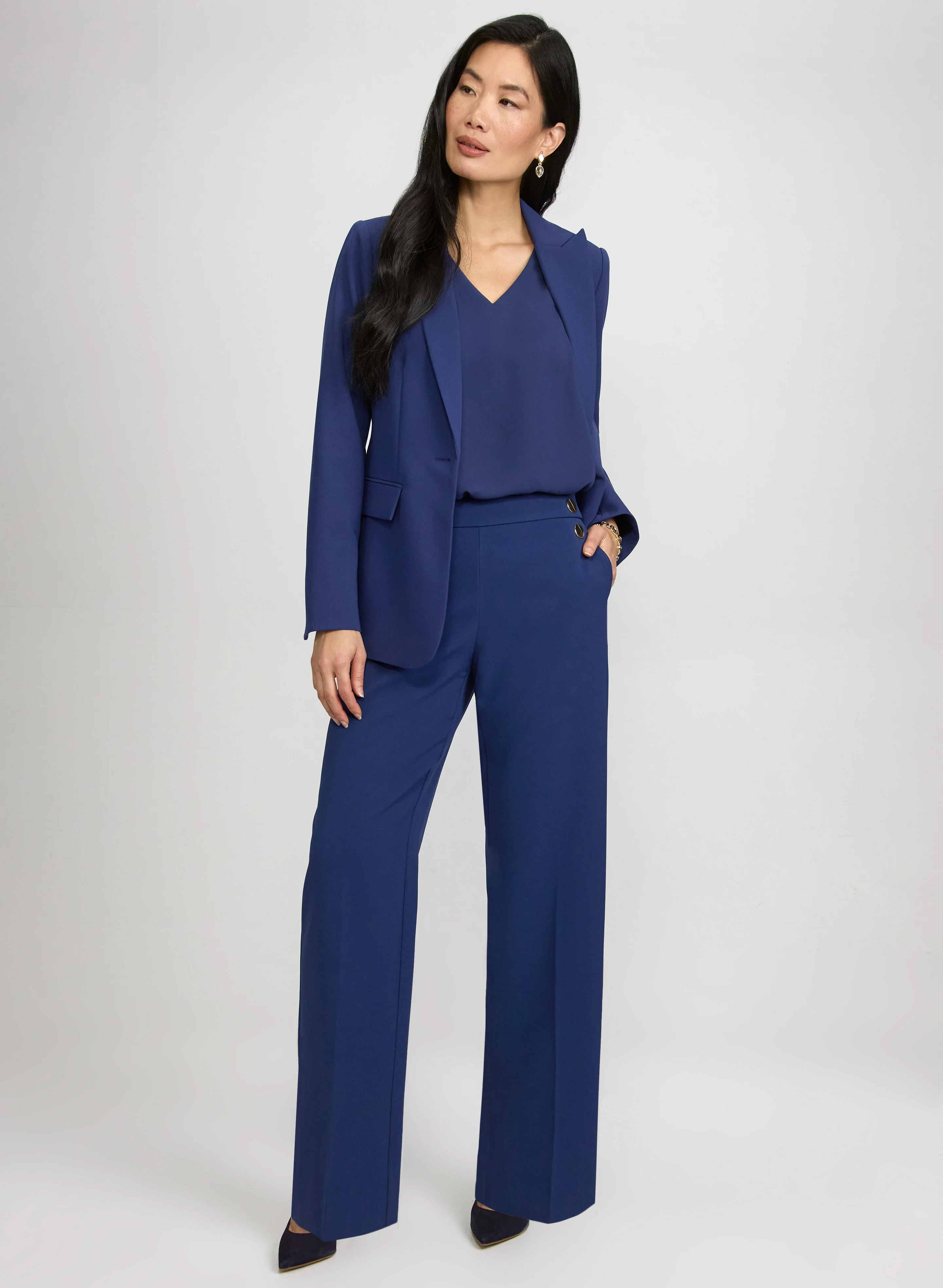 Pull-On Wide Leg Pants - Image 3
