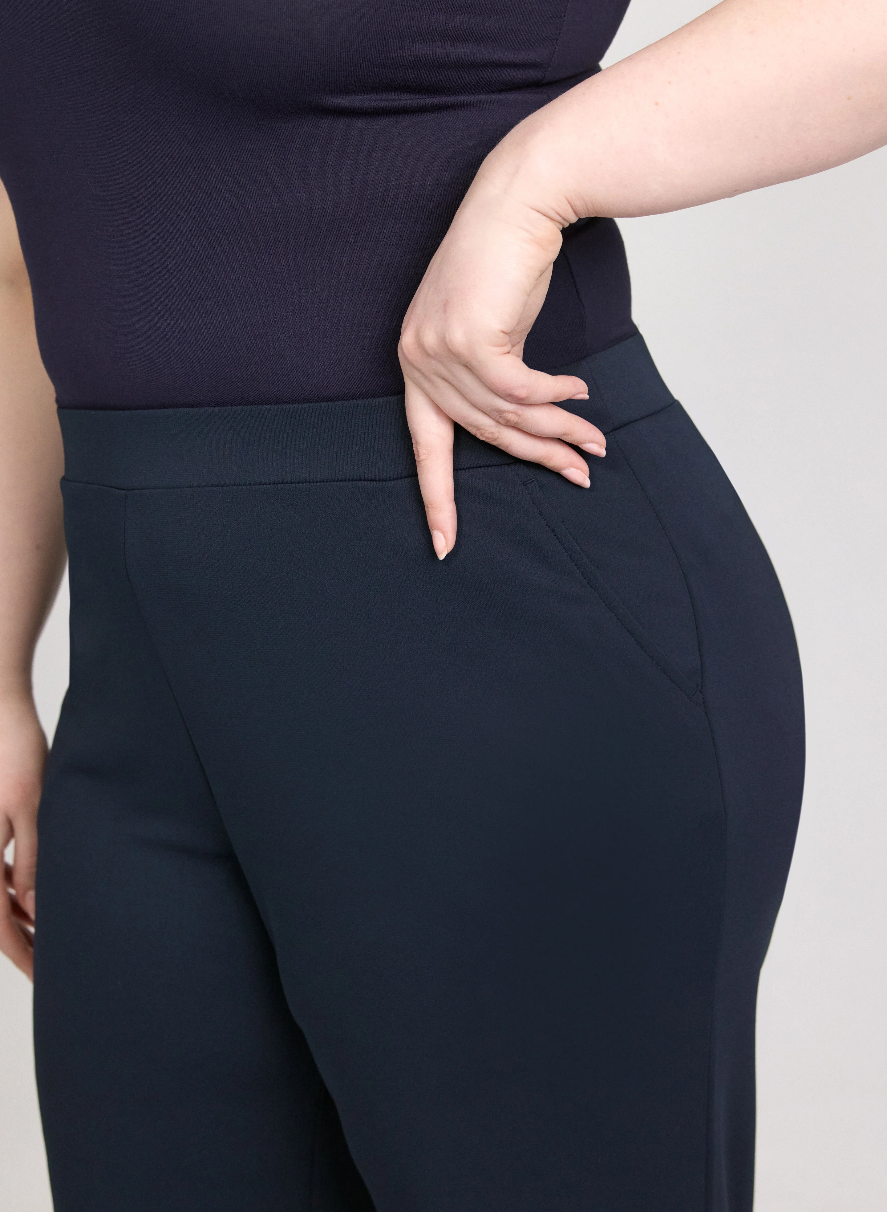 Pull-On Wide-Leg Pants - Image 4
