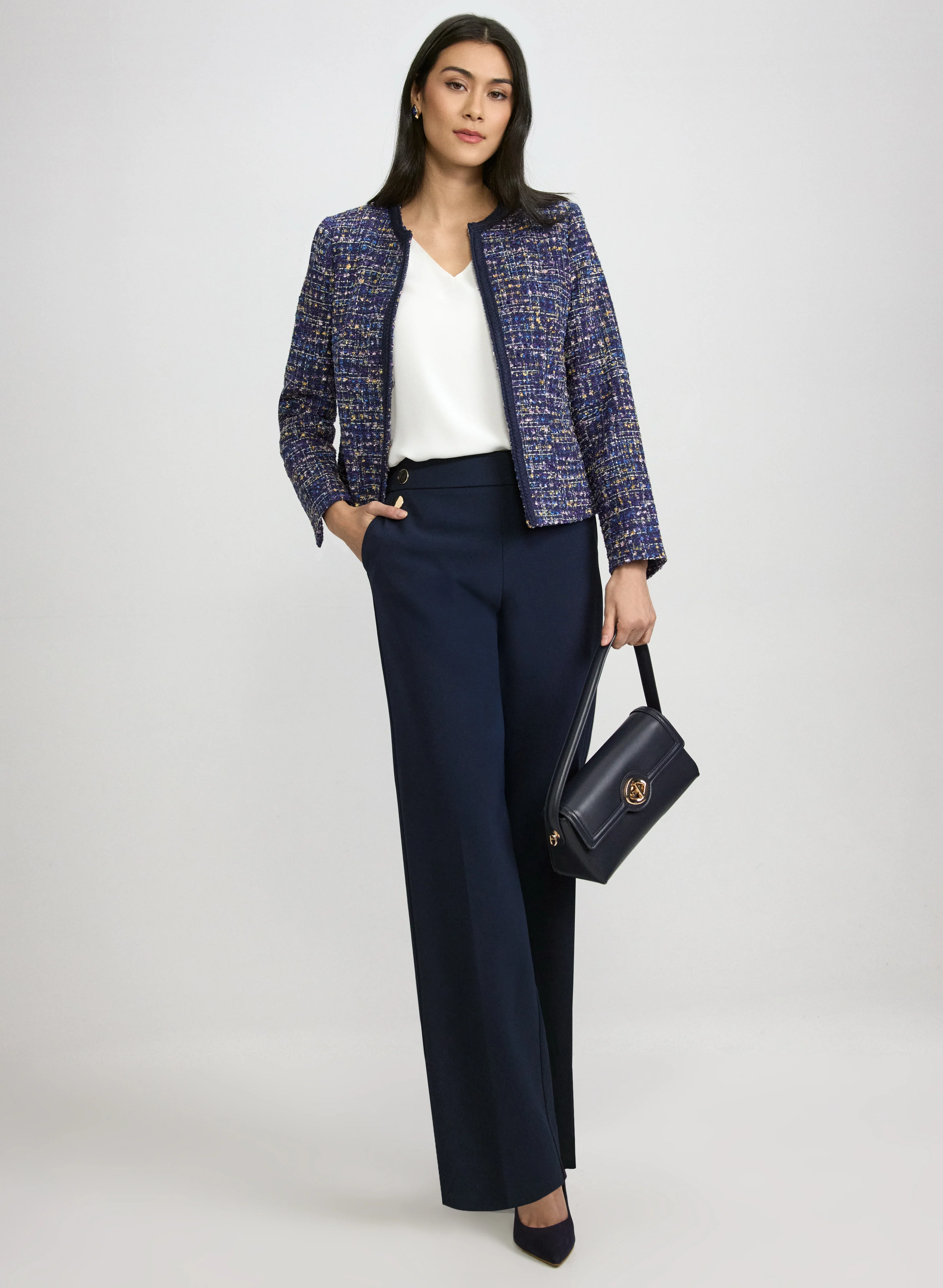Pull-On Wide Leg Pants - Image 3