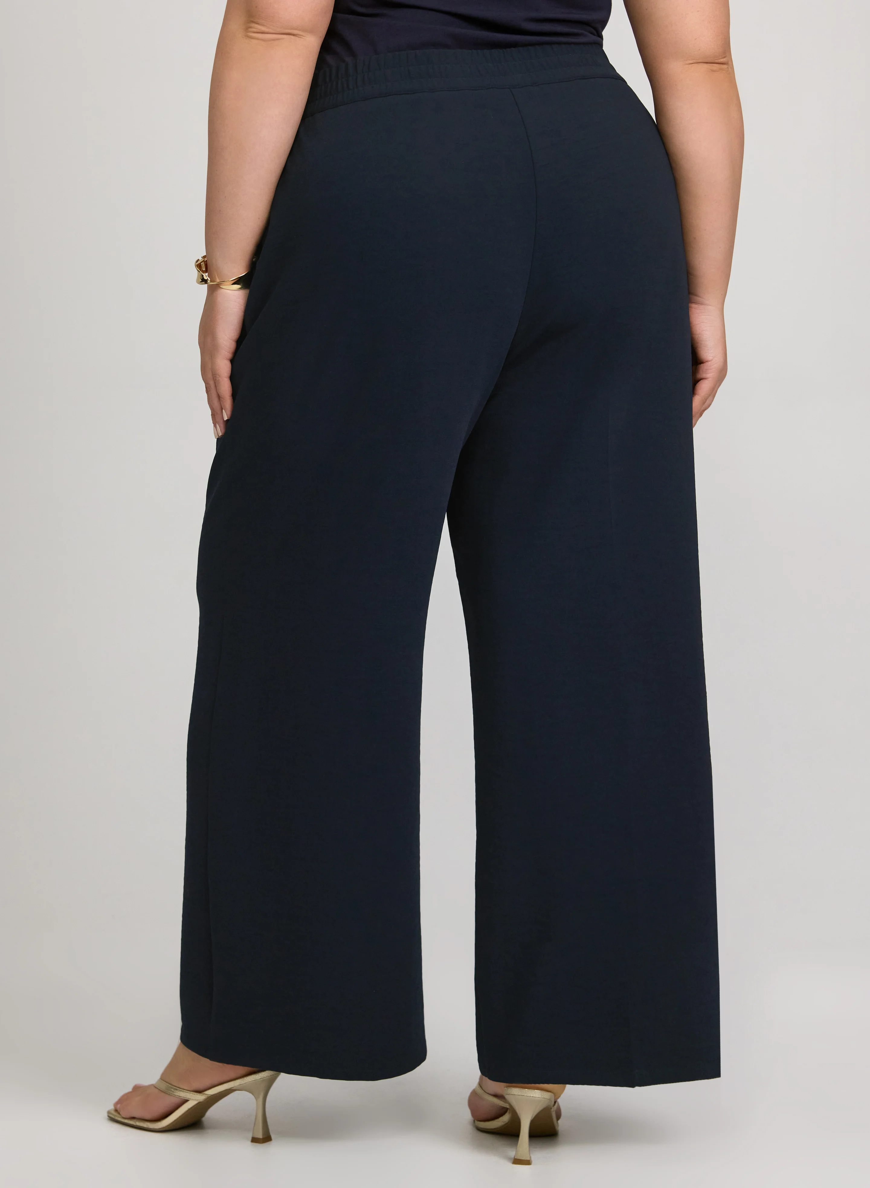 Melanie Lyne - Pull-On Wide-Leg Pants - Image 2