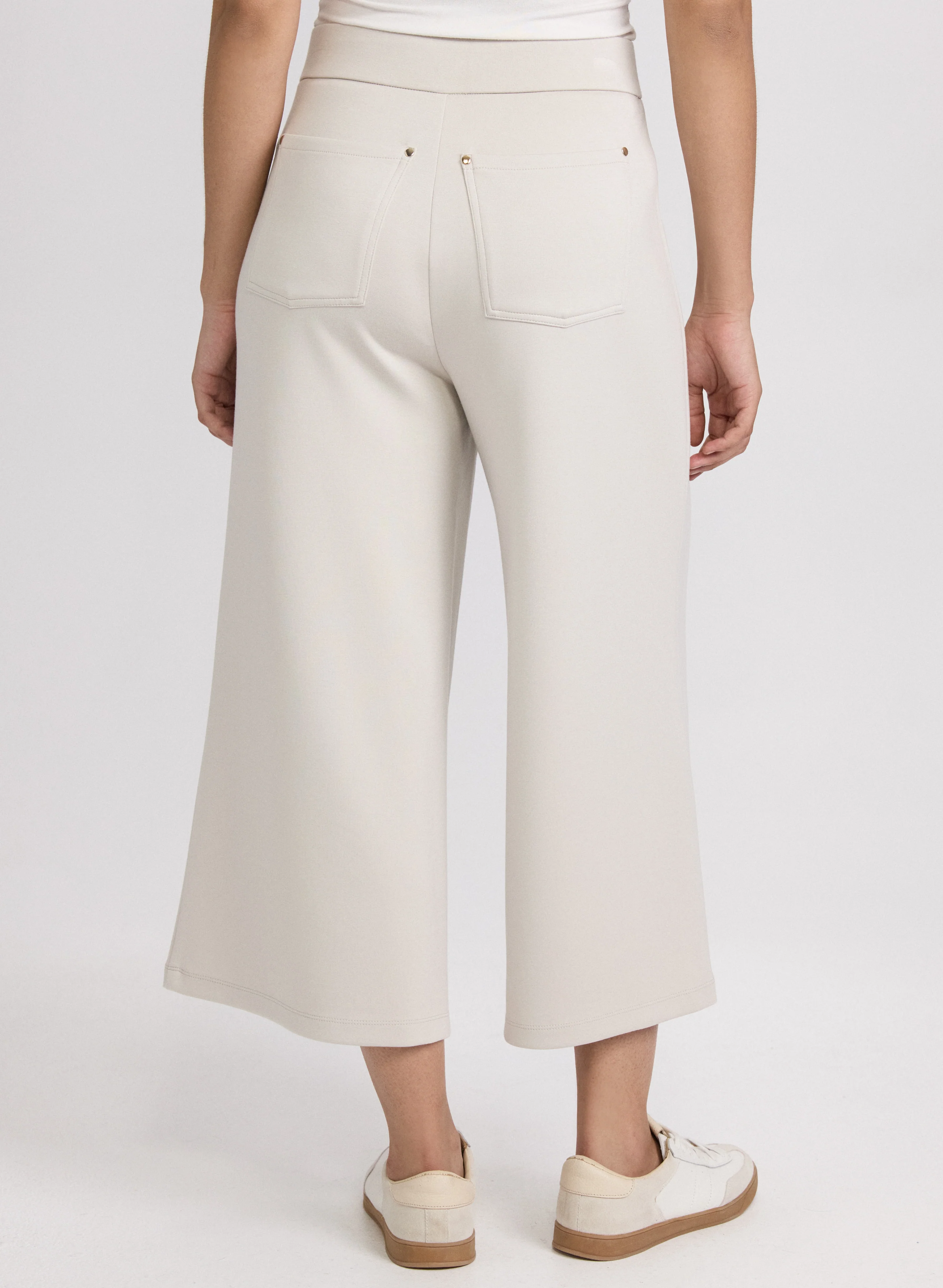 Pull-On Wide-Leg Pants - Image 2