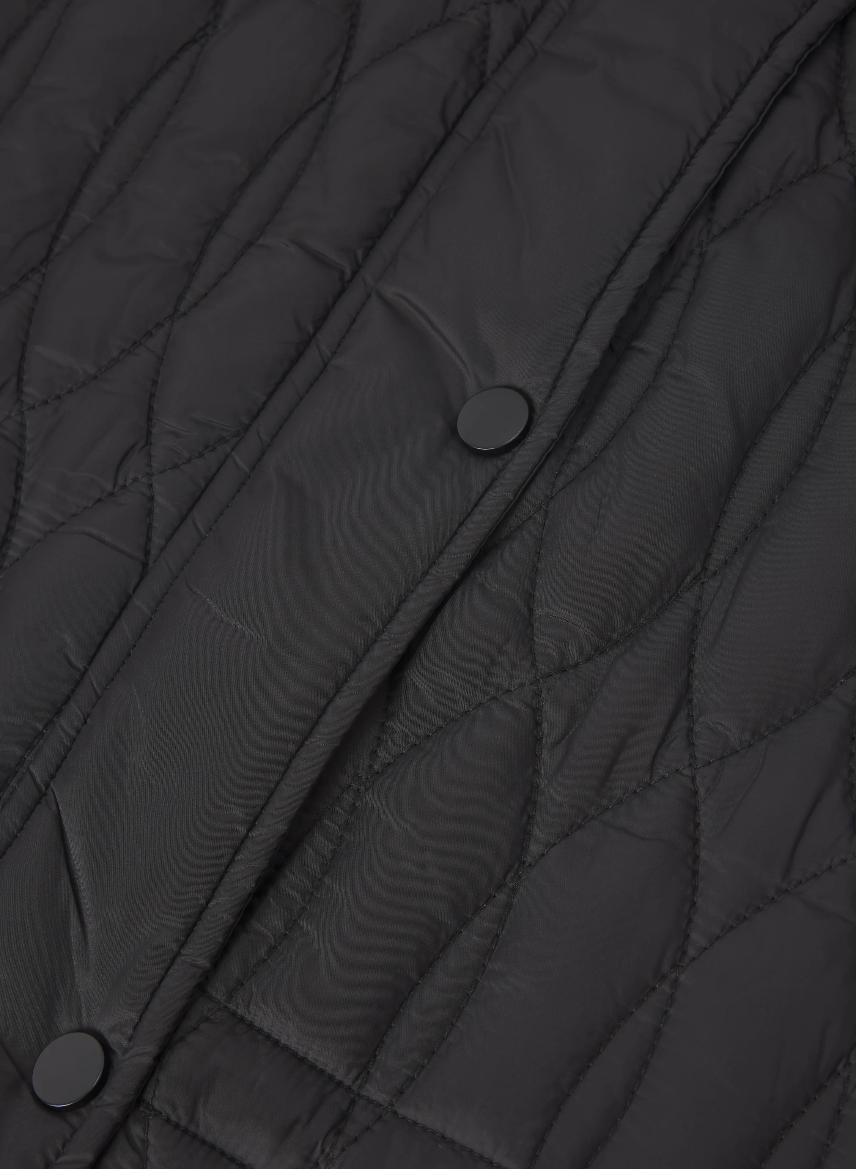 Quilted Drawstring Waist Vest - Image 7