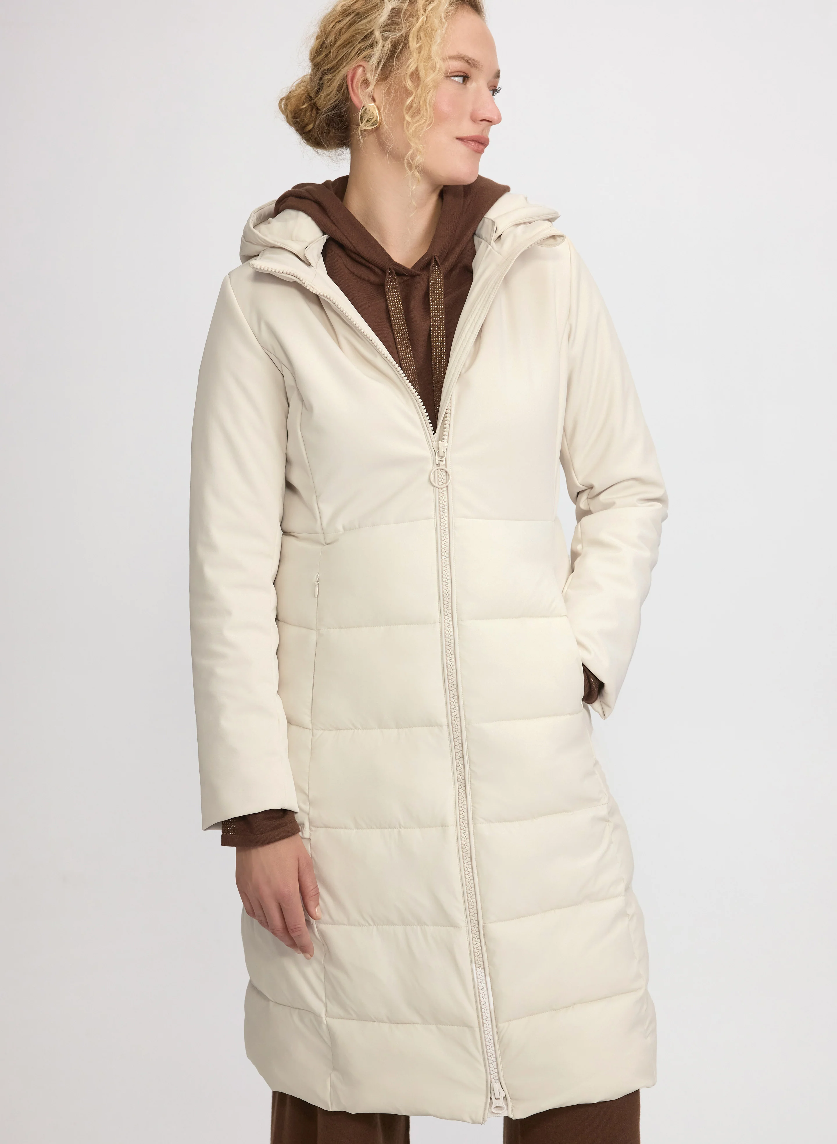 Quilted Puffer Coat
