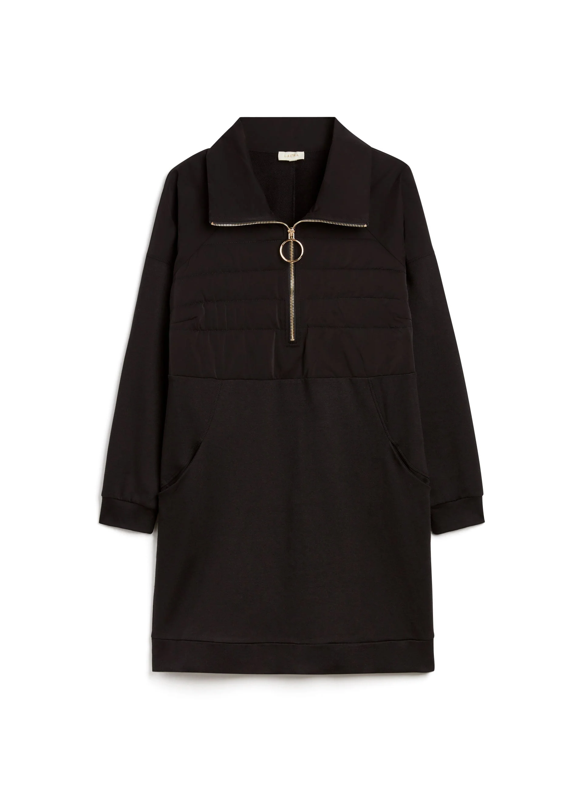 Quilted Zipper Trim Tunic - Image 5