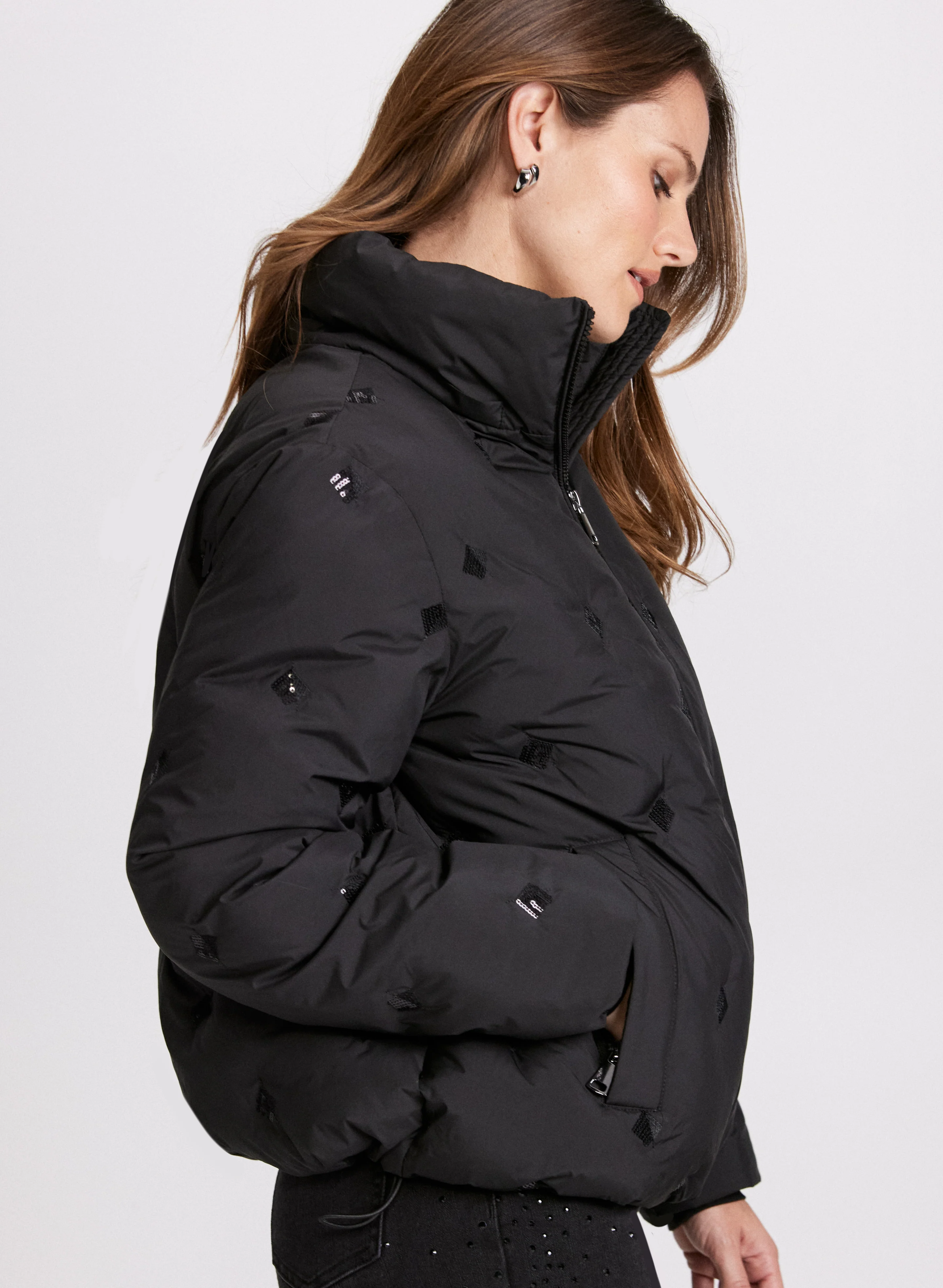 Recycled Puffer Coat - Image 3