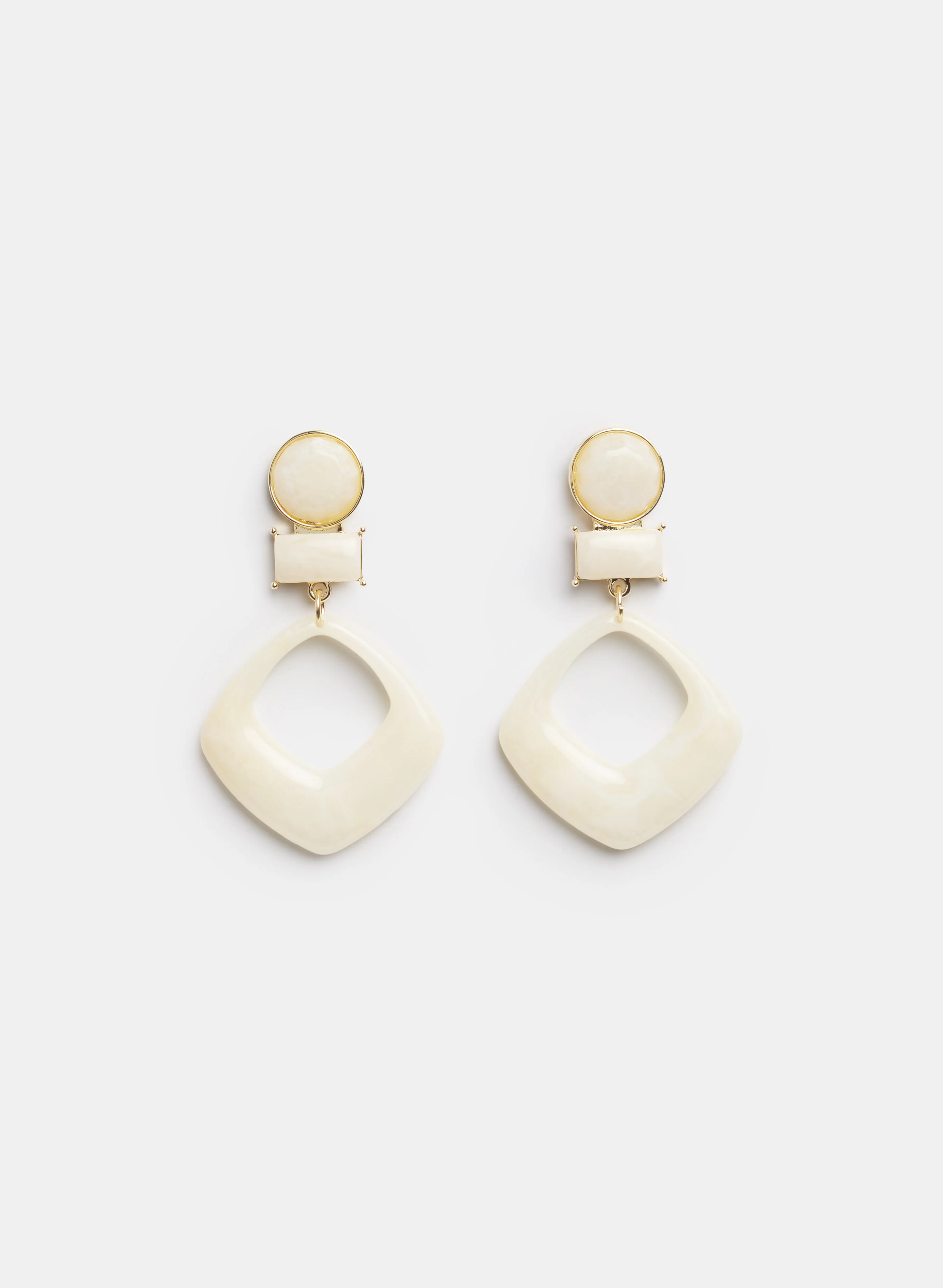 Resin Drop Earrings