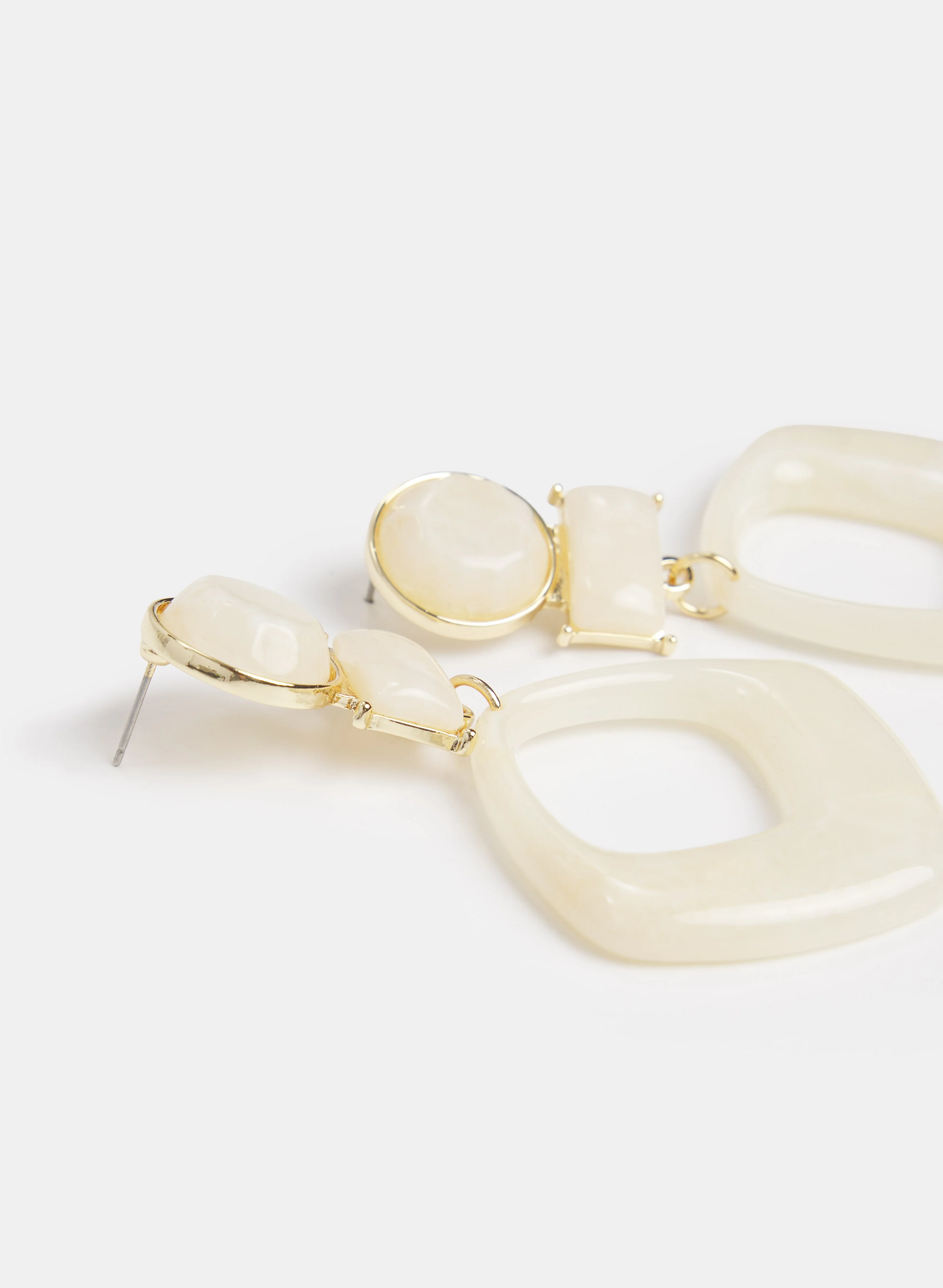 Resin Drop Earrings - Image 3