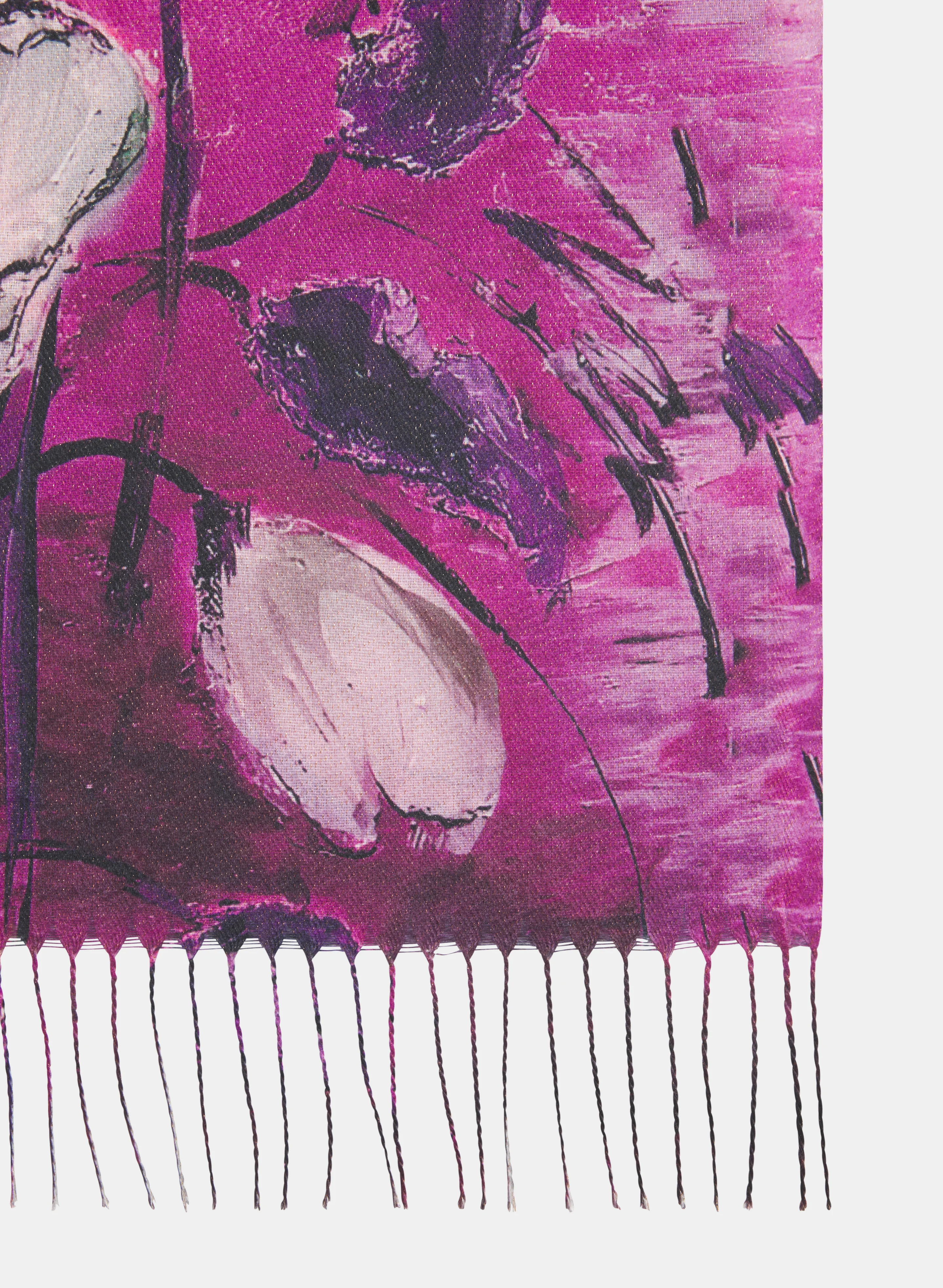 Reversible Floral Scarf - Image 3
