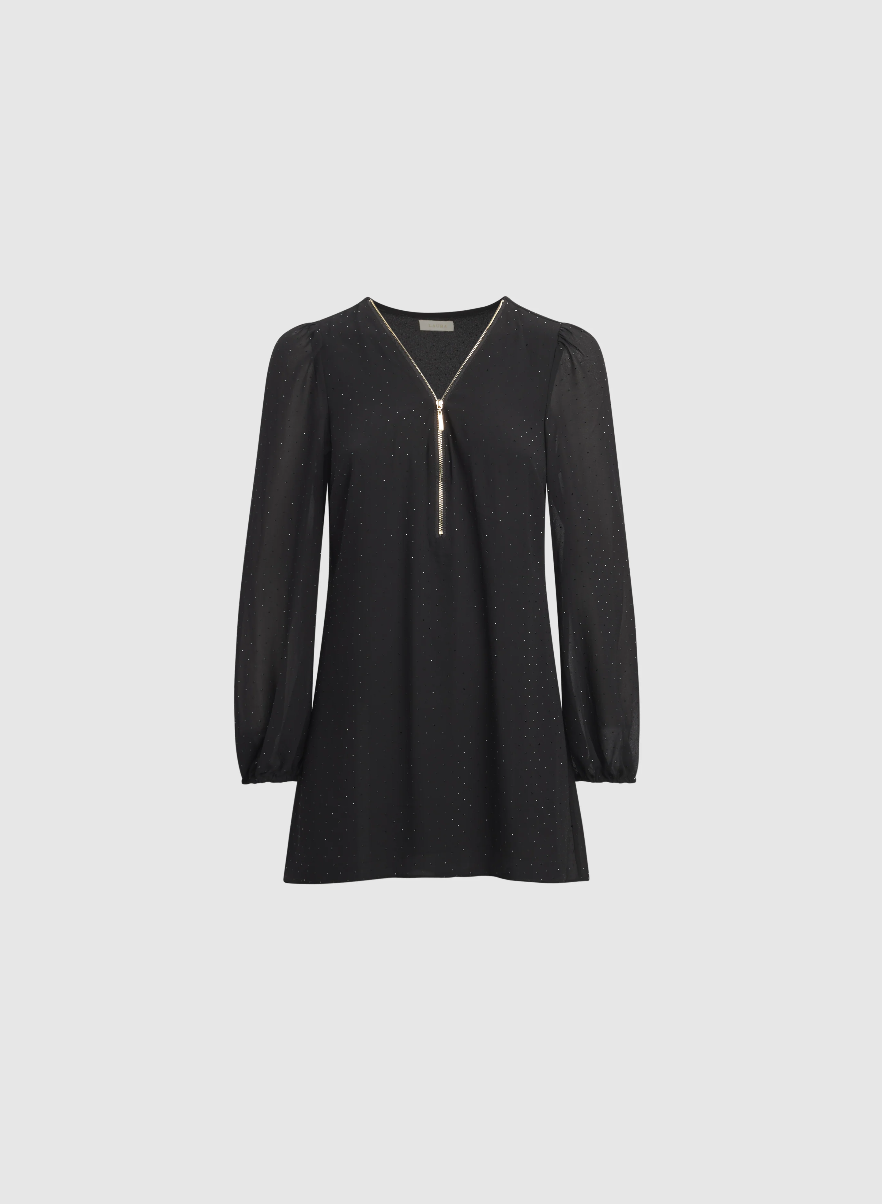 Rhinestone Chiffon Blouse - Image 6