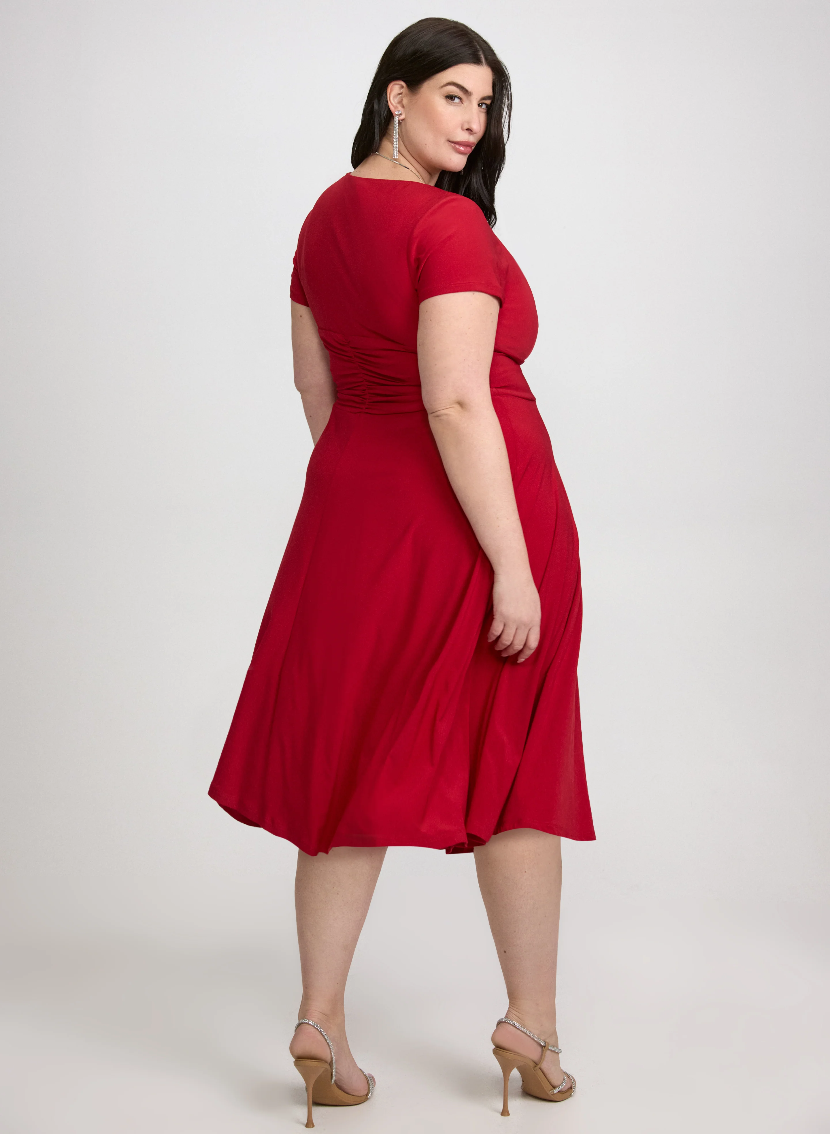 Rhinestone Detail Dress - Image 4