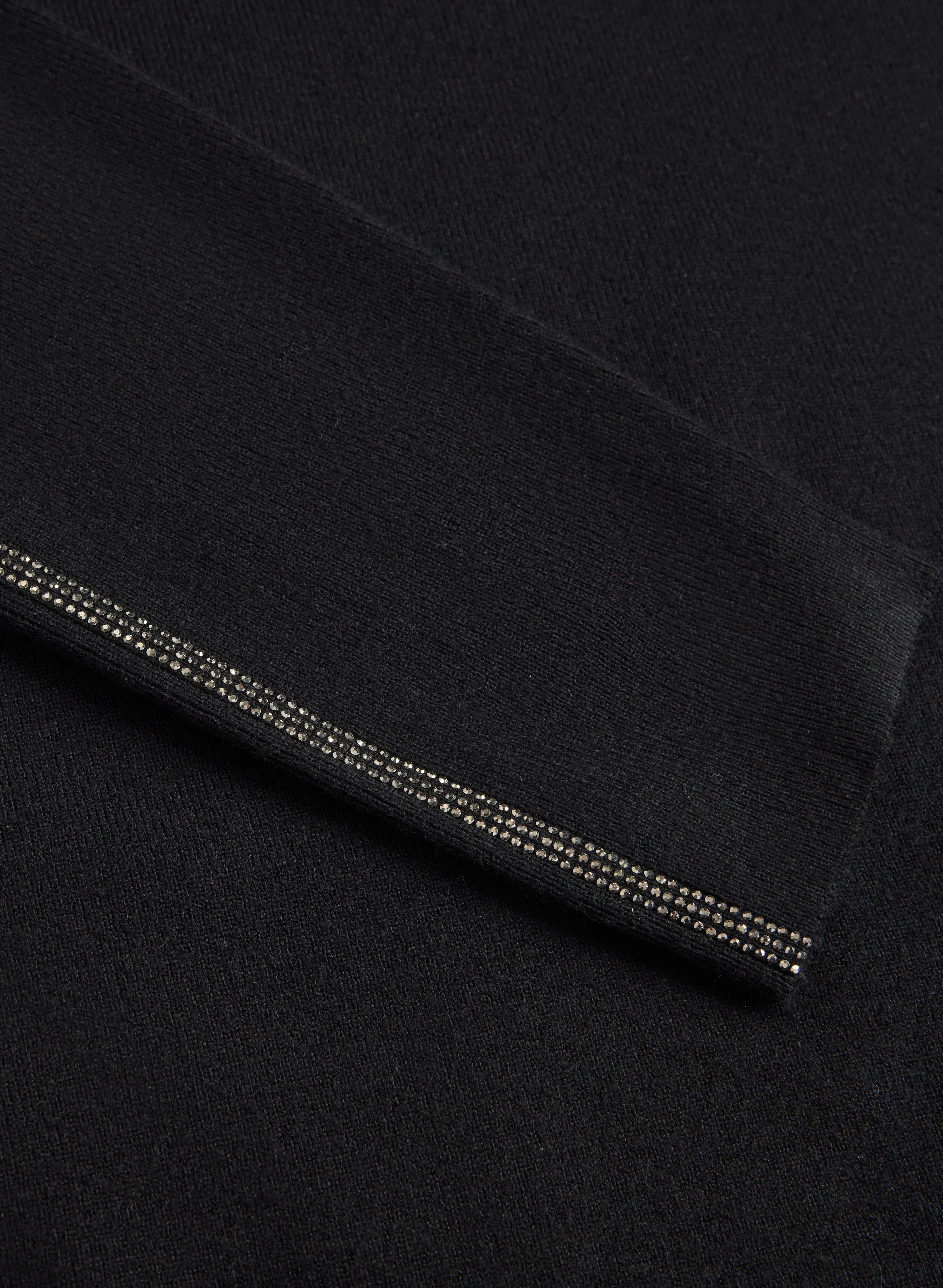 Rhinestone Detail Sweater - Image 7