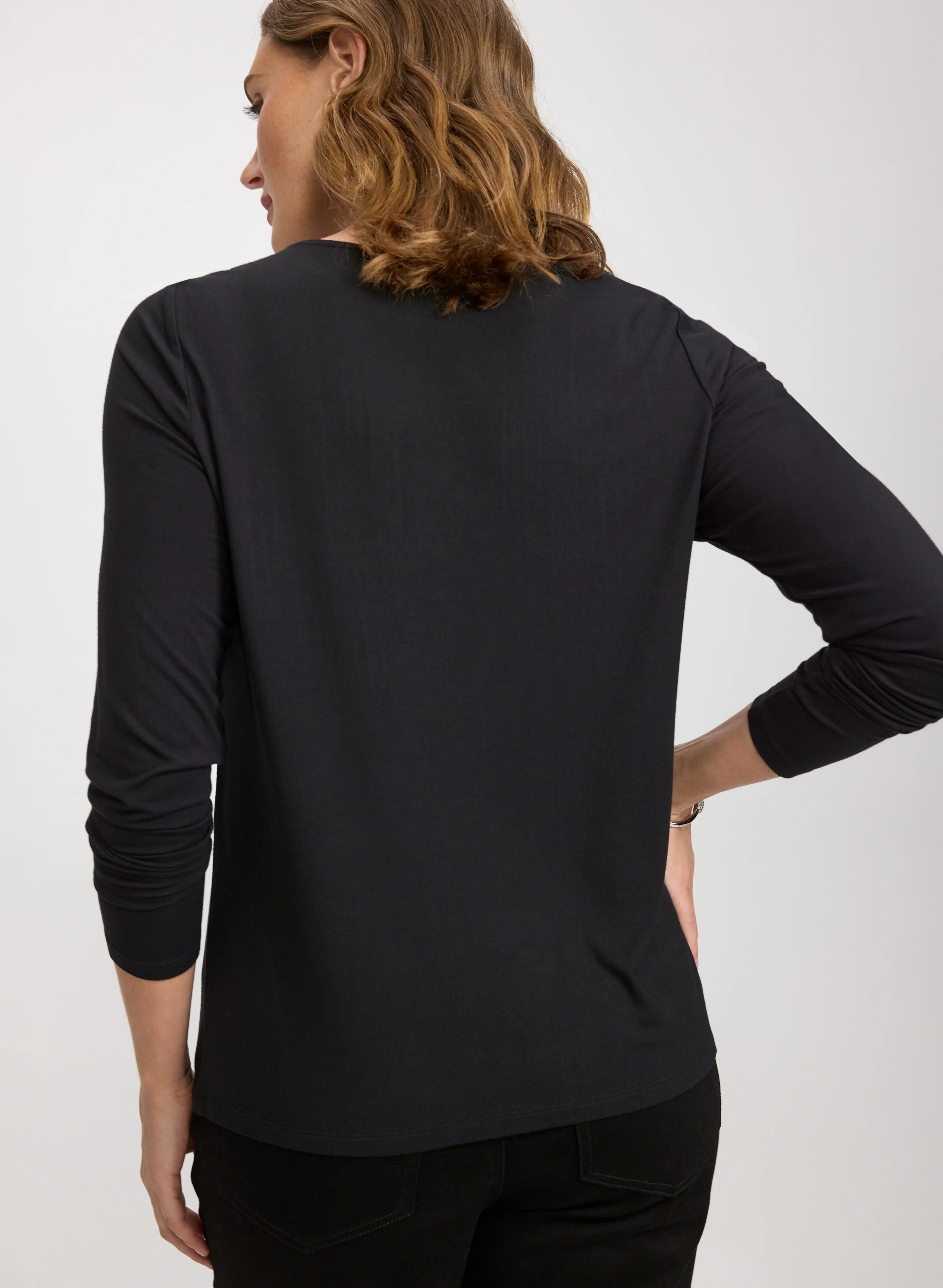 Rhinestone Detail T-Shirt - Image 4