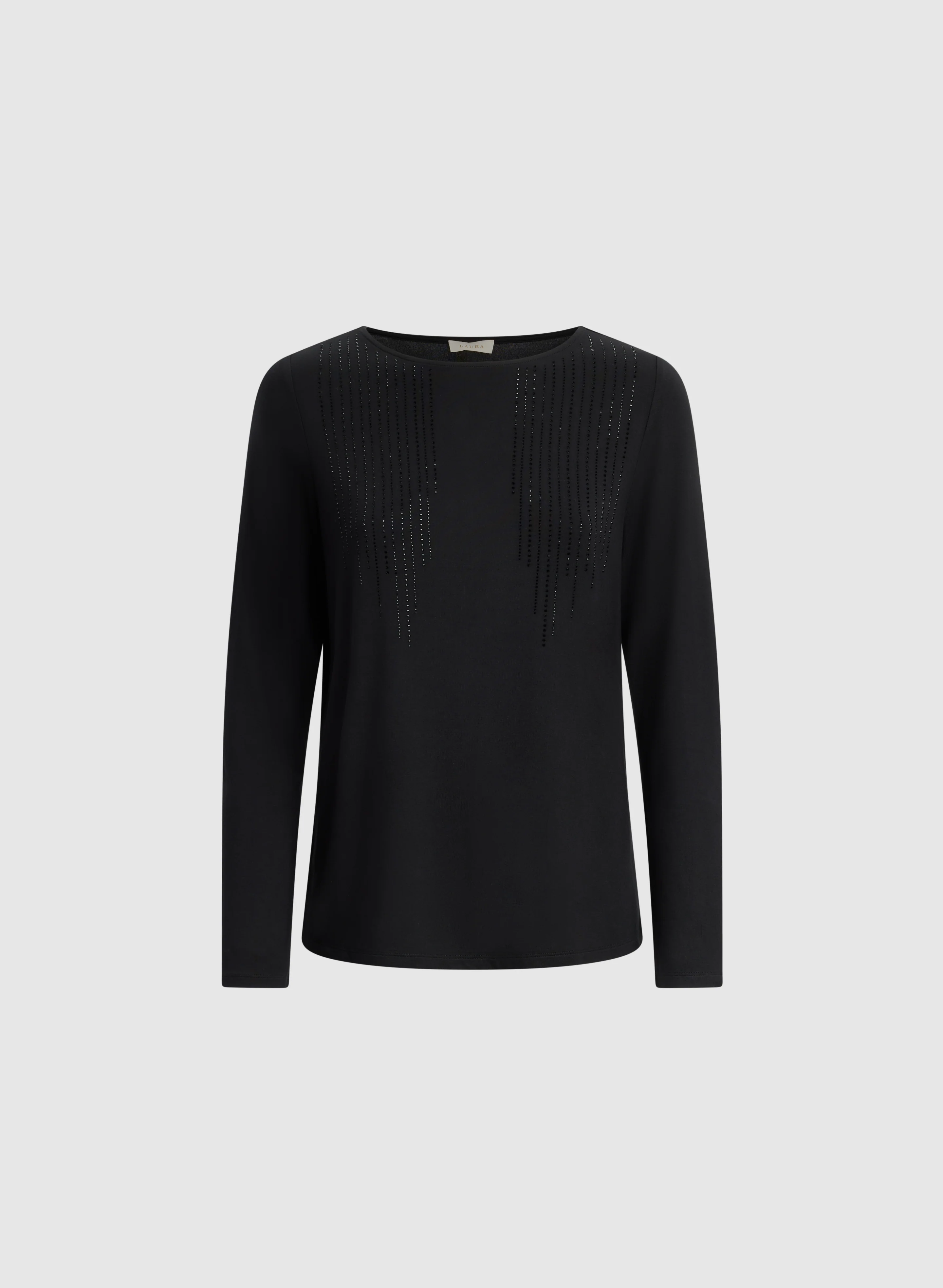 Rhinestone Detail T-Shirt - Image 6