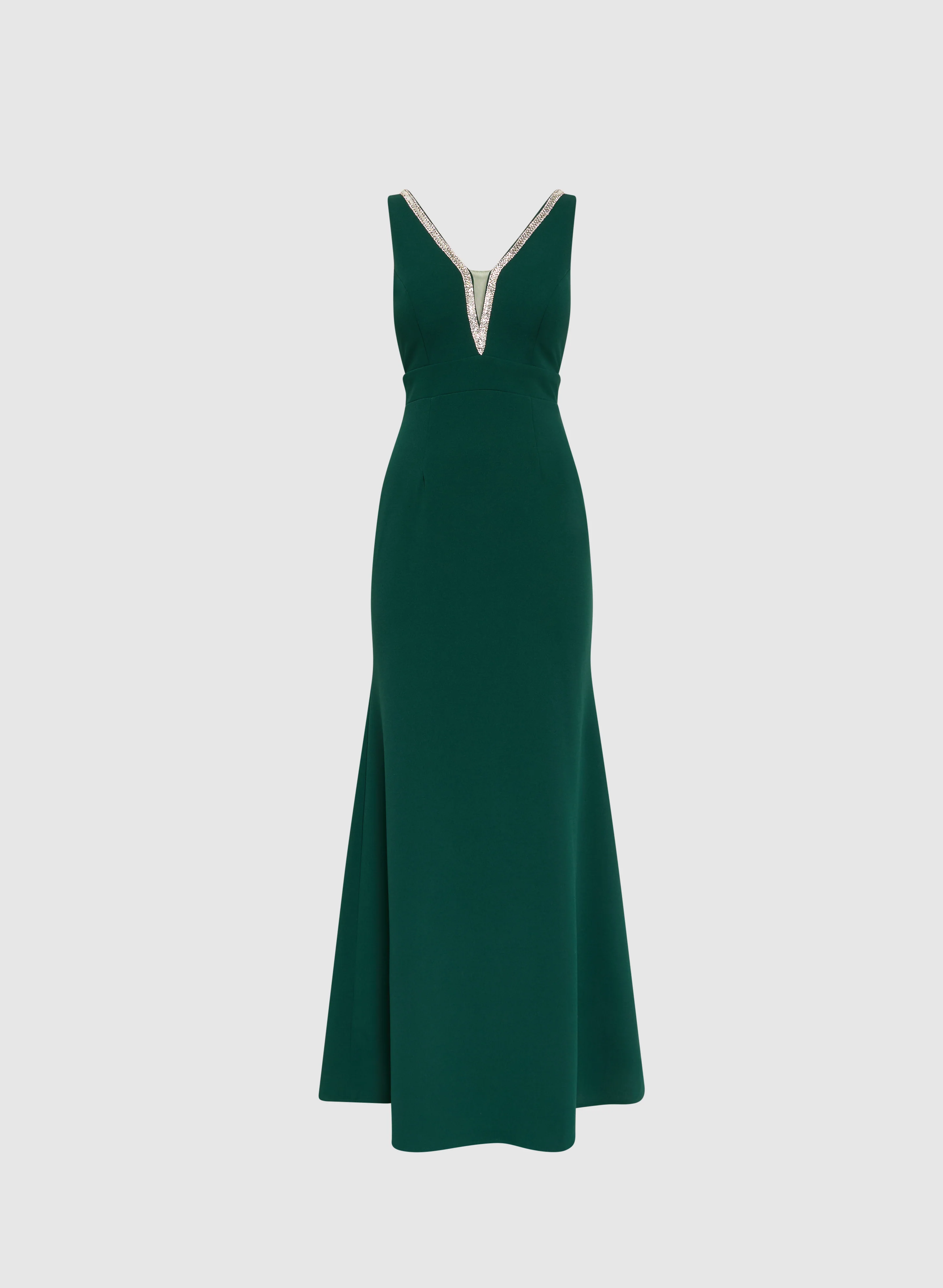 Rhinestone Embellished Maxi Dress - Image 5